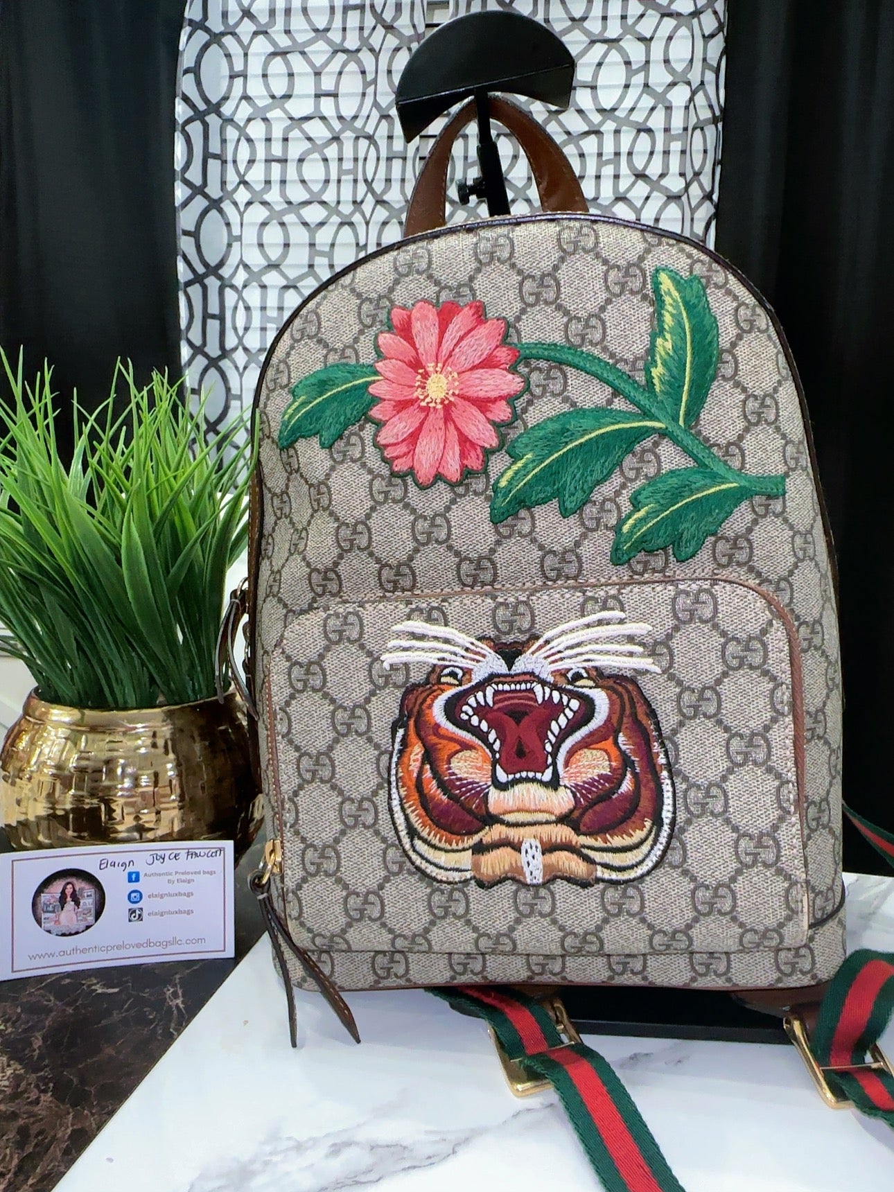 Supreme Embroided Backpack