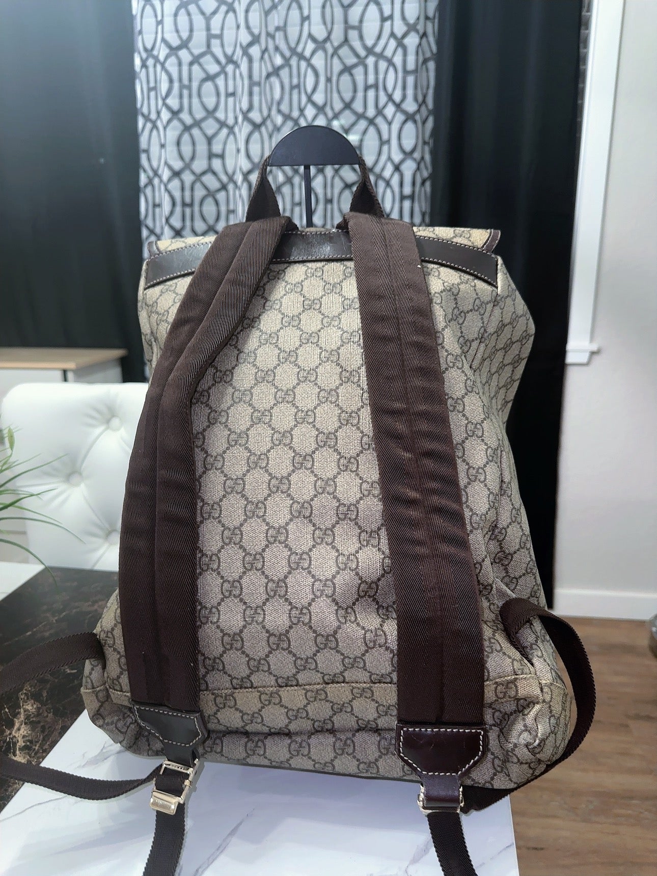 Supreme Monogram backpack with dustbag image 8