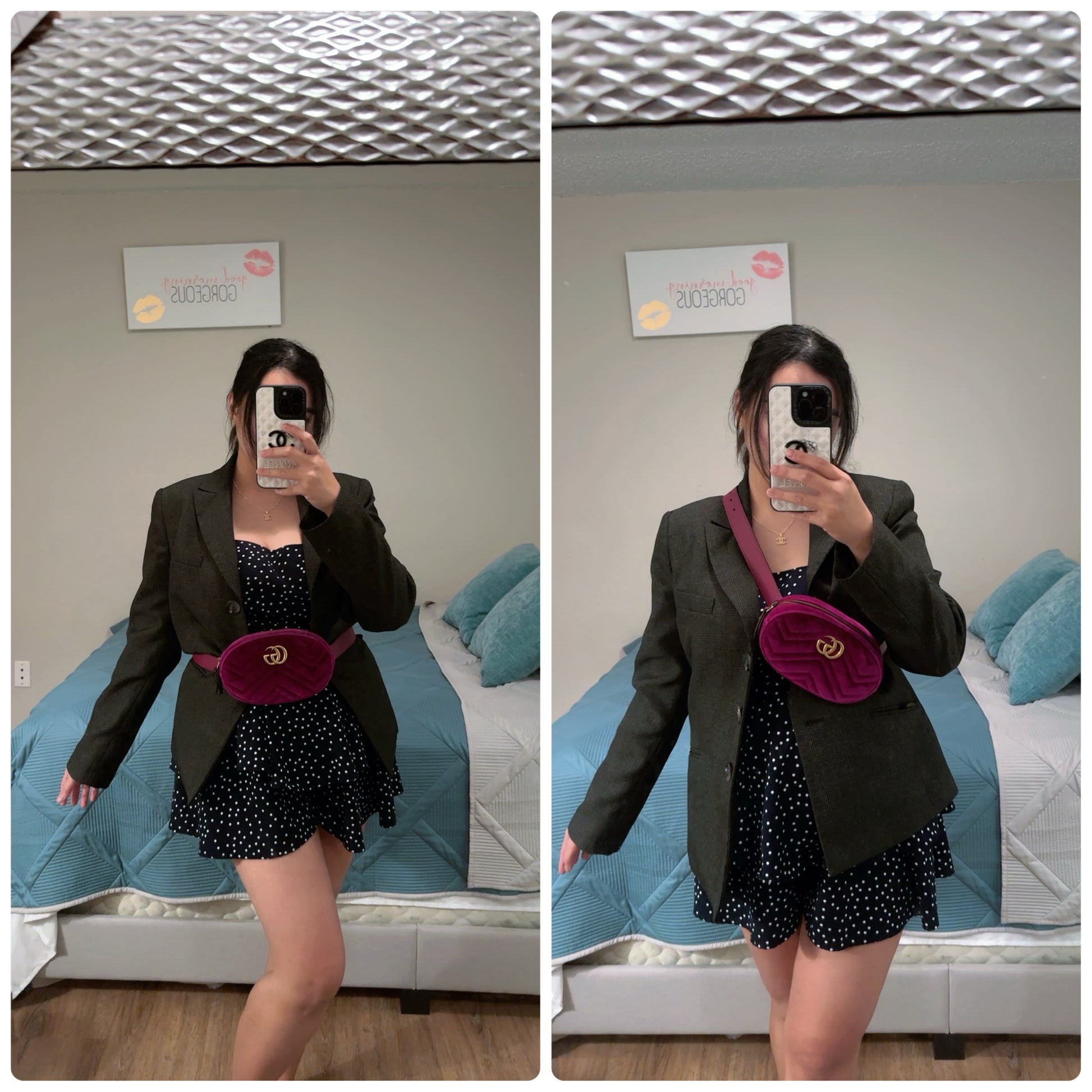 Velvet Marmont belt bag image 3