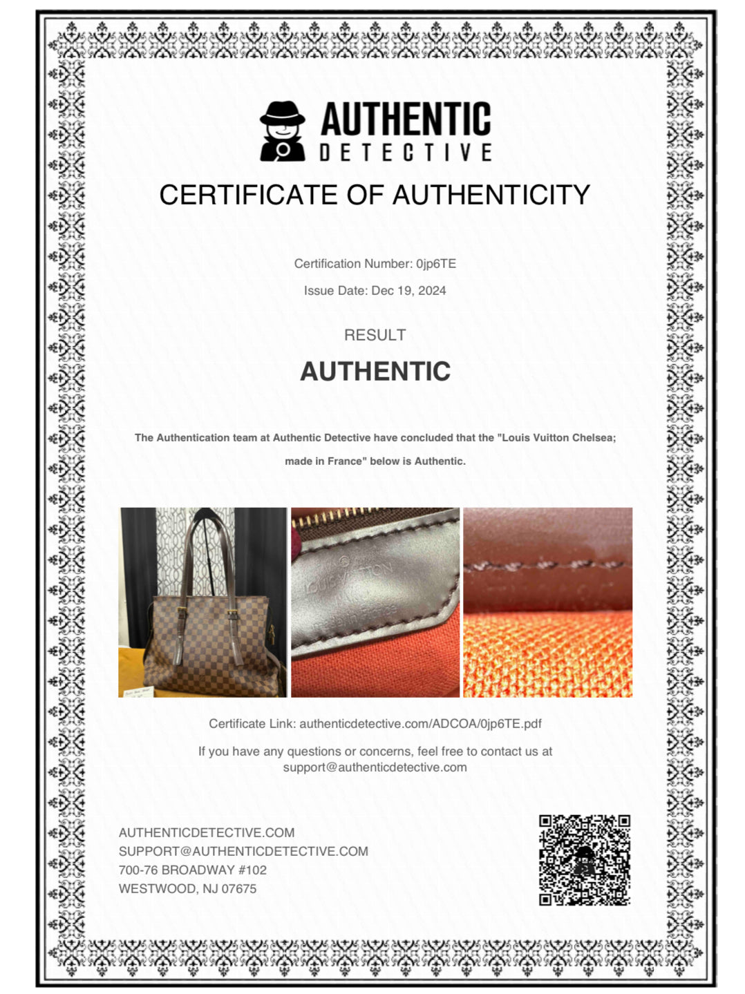 Chelsea Damier Ebene image 10