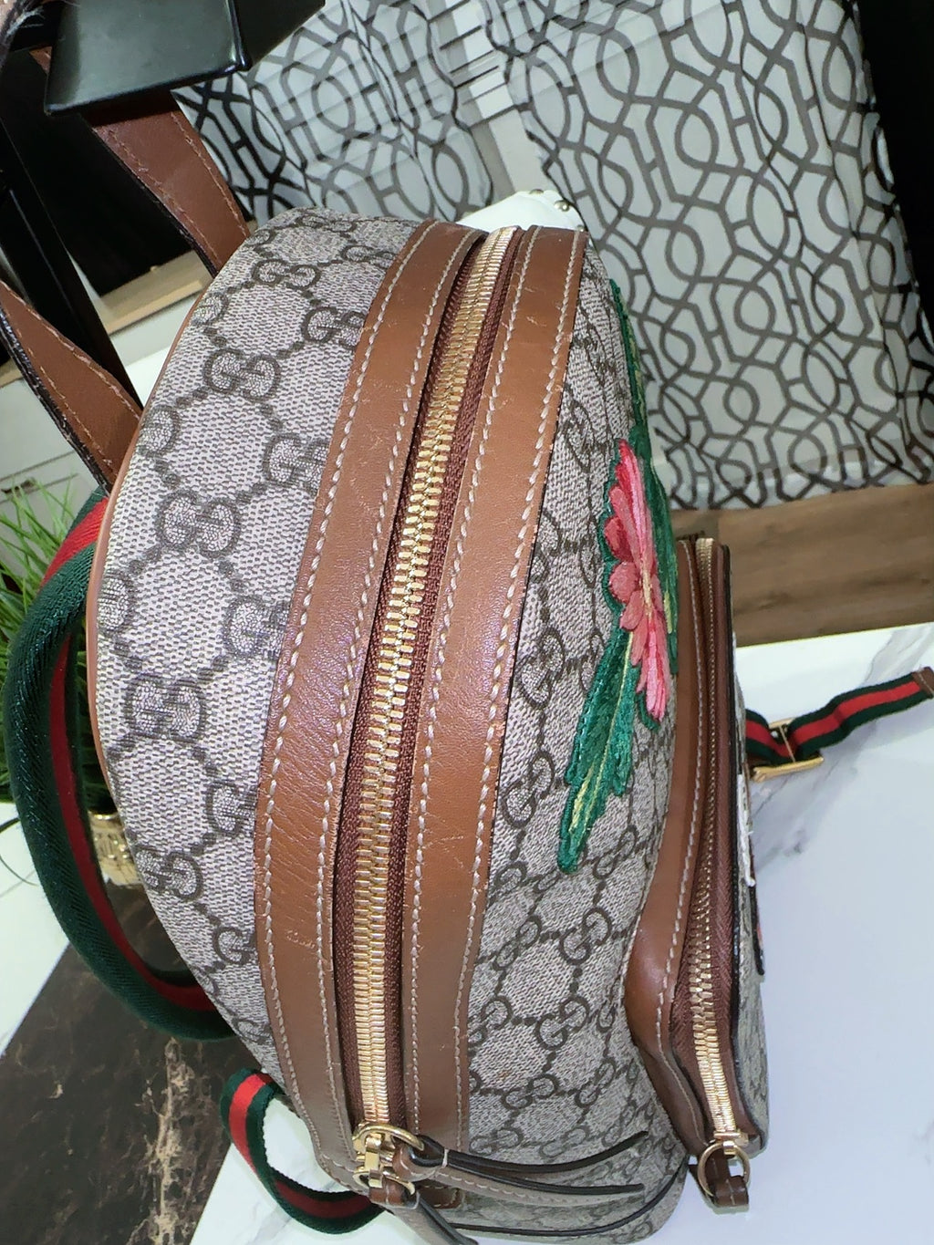 Supreme Embroided Backpack