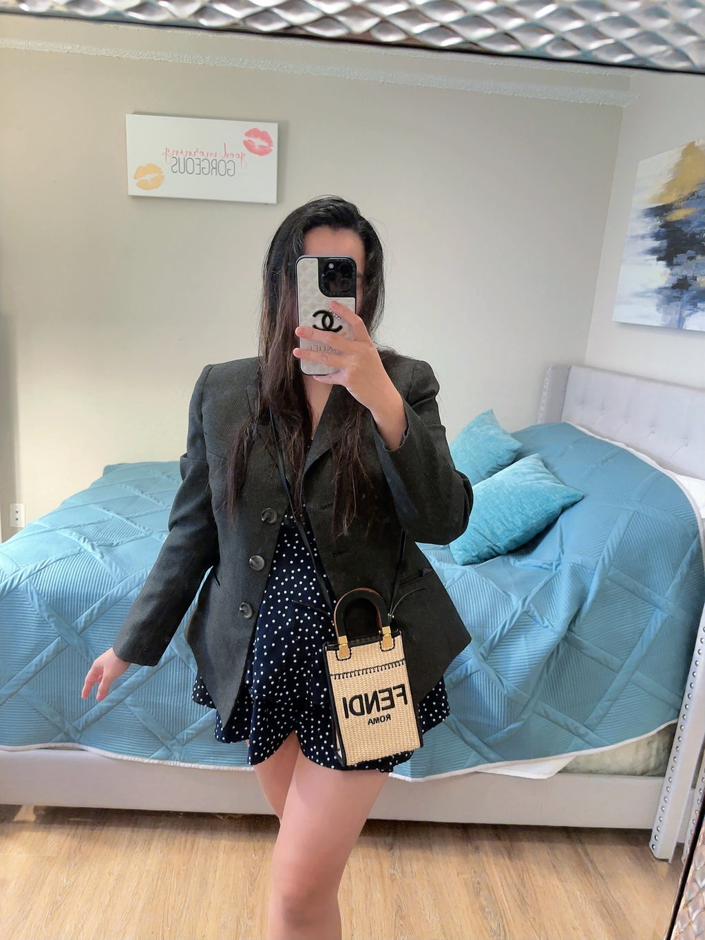 Sunshine Straw tote image 5