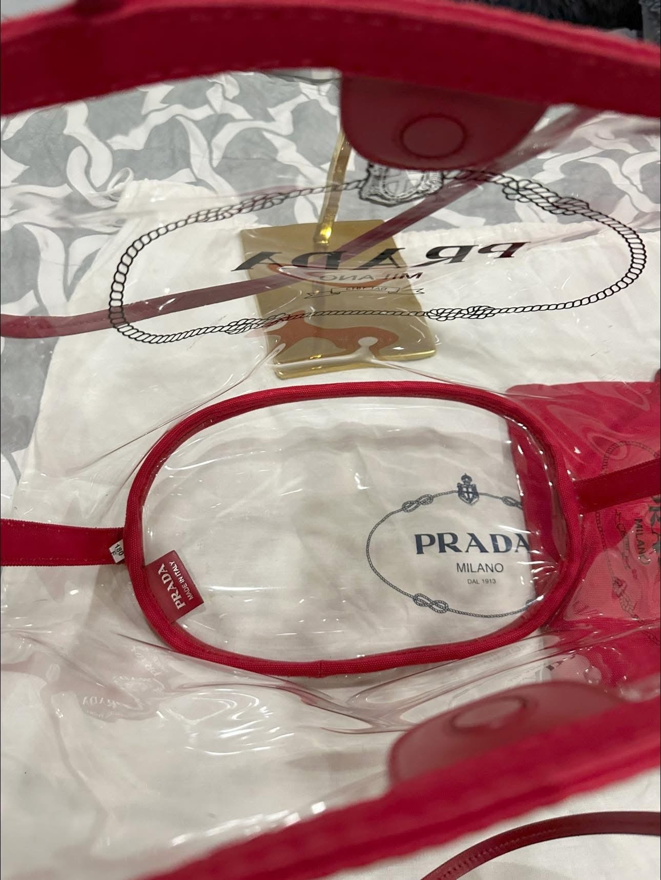 Prada Clear tote image 11
