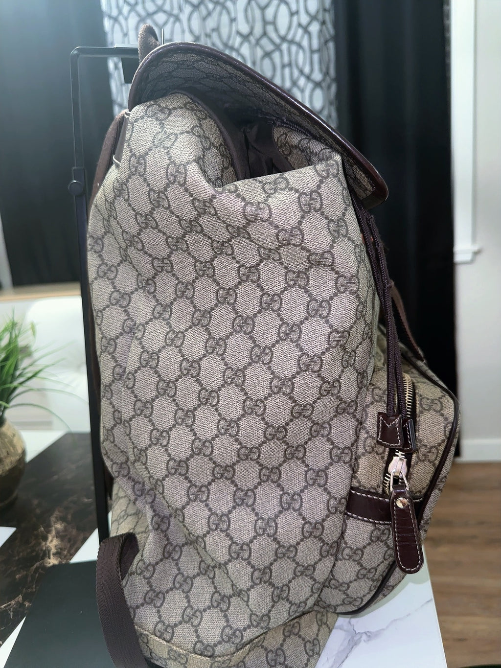 Supreme Monogram backpack with dustbag image 4