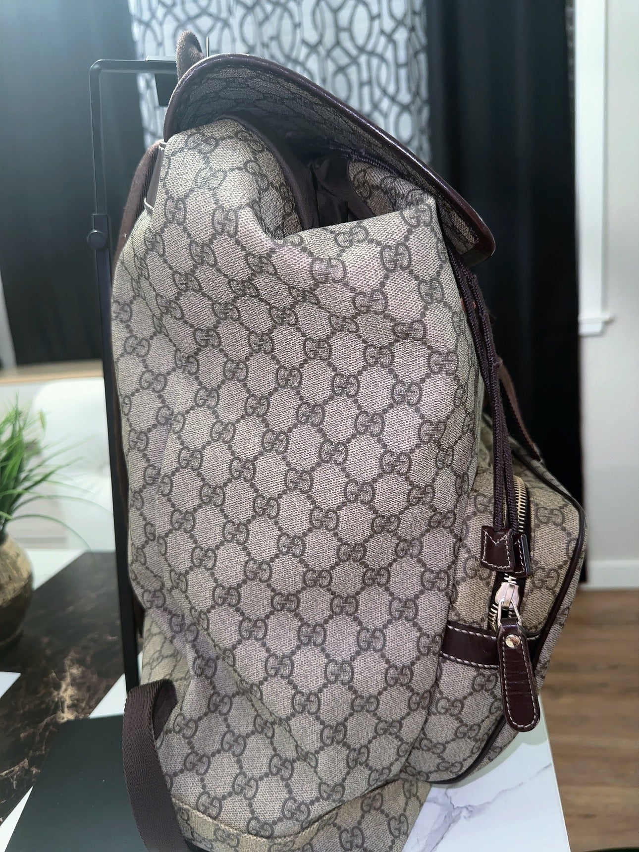 Supreme Monogram backpack with dustbag image 4