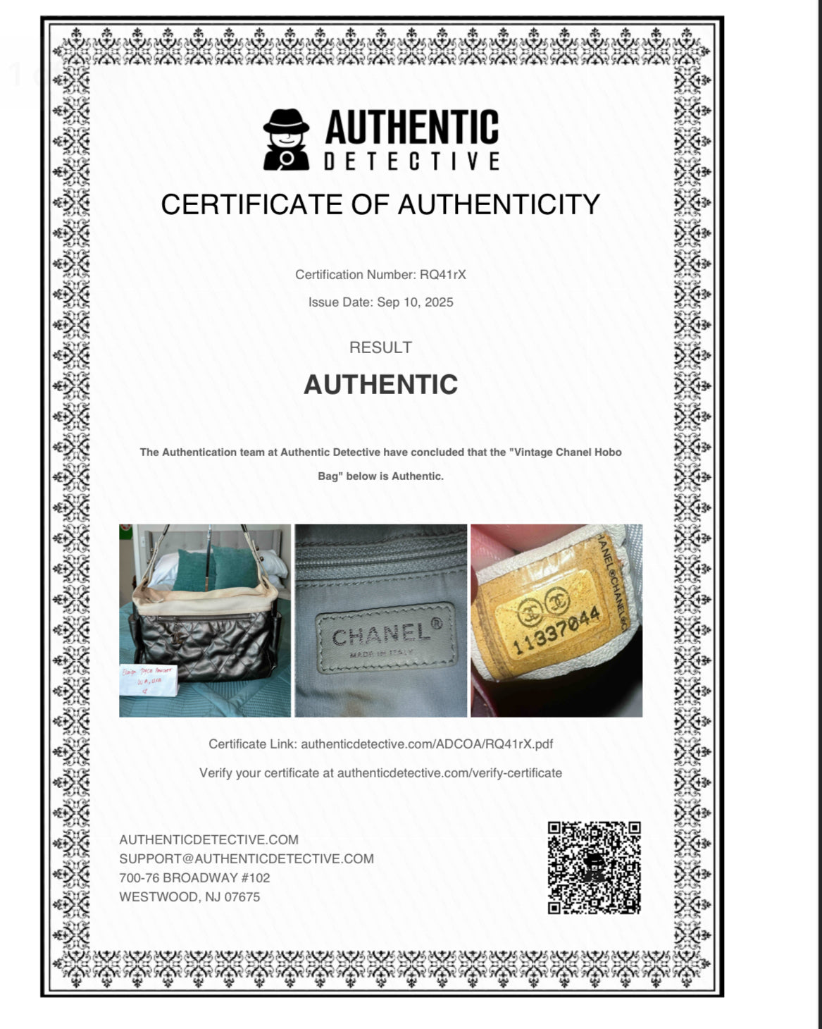 CHANEL PARIS BIARRITZ TRAVEL TOTE BAG image 2