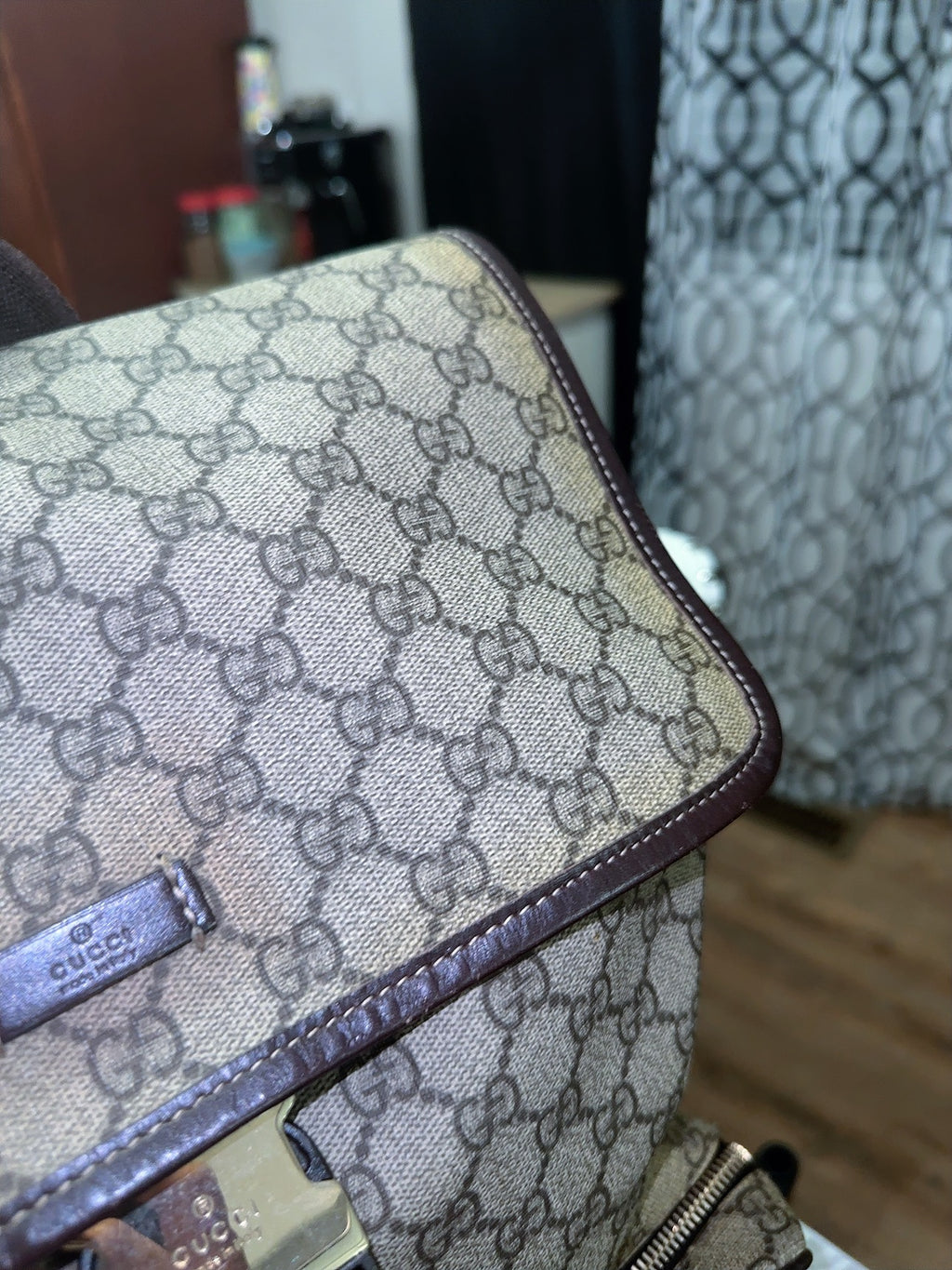 Supreme Monogram backpack with dustbag image 7