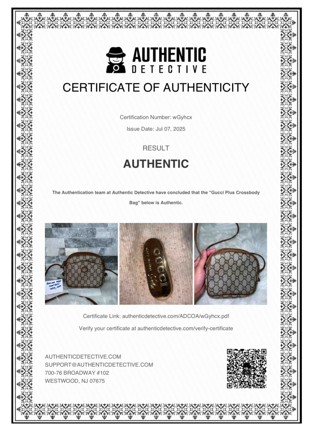 Gucci plus vintage crossbody image 10