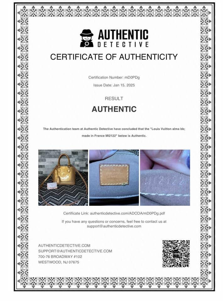 Alma BB Vernis Gold image 5