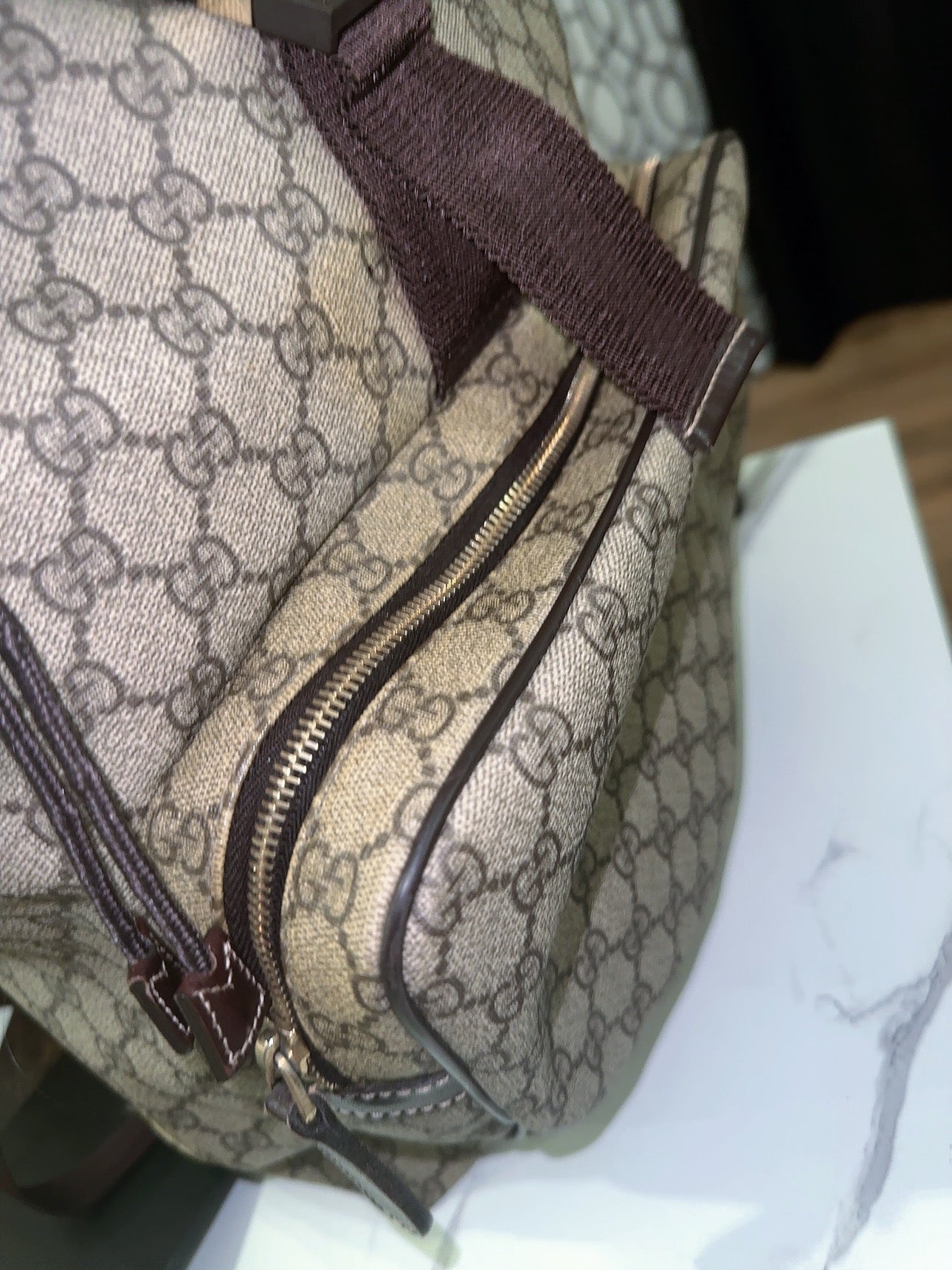 Supreme Monogram backpack with dustbag image 5