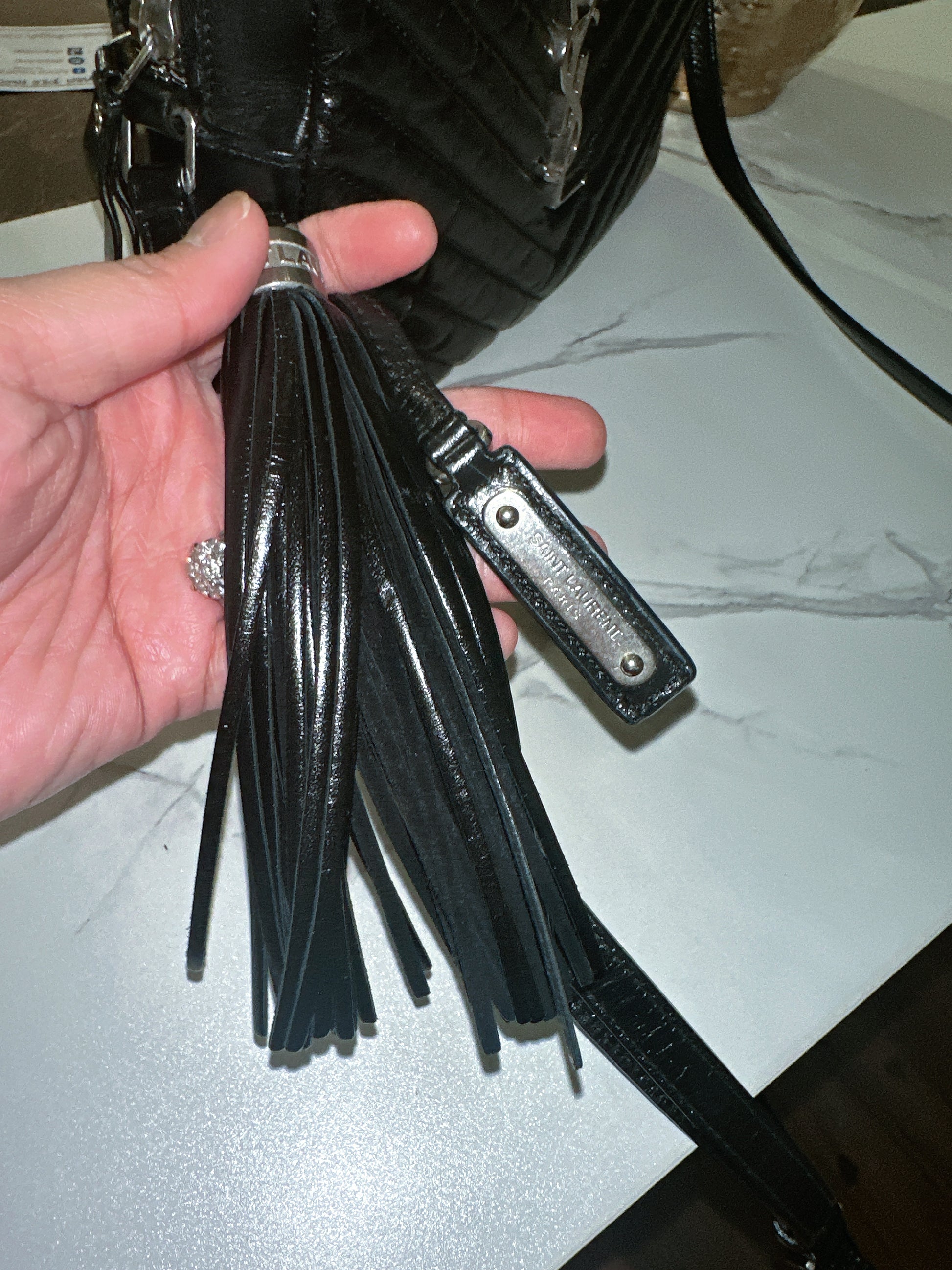 Lou Distress Skin camera bag image 11