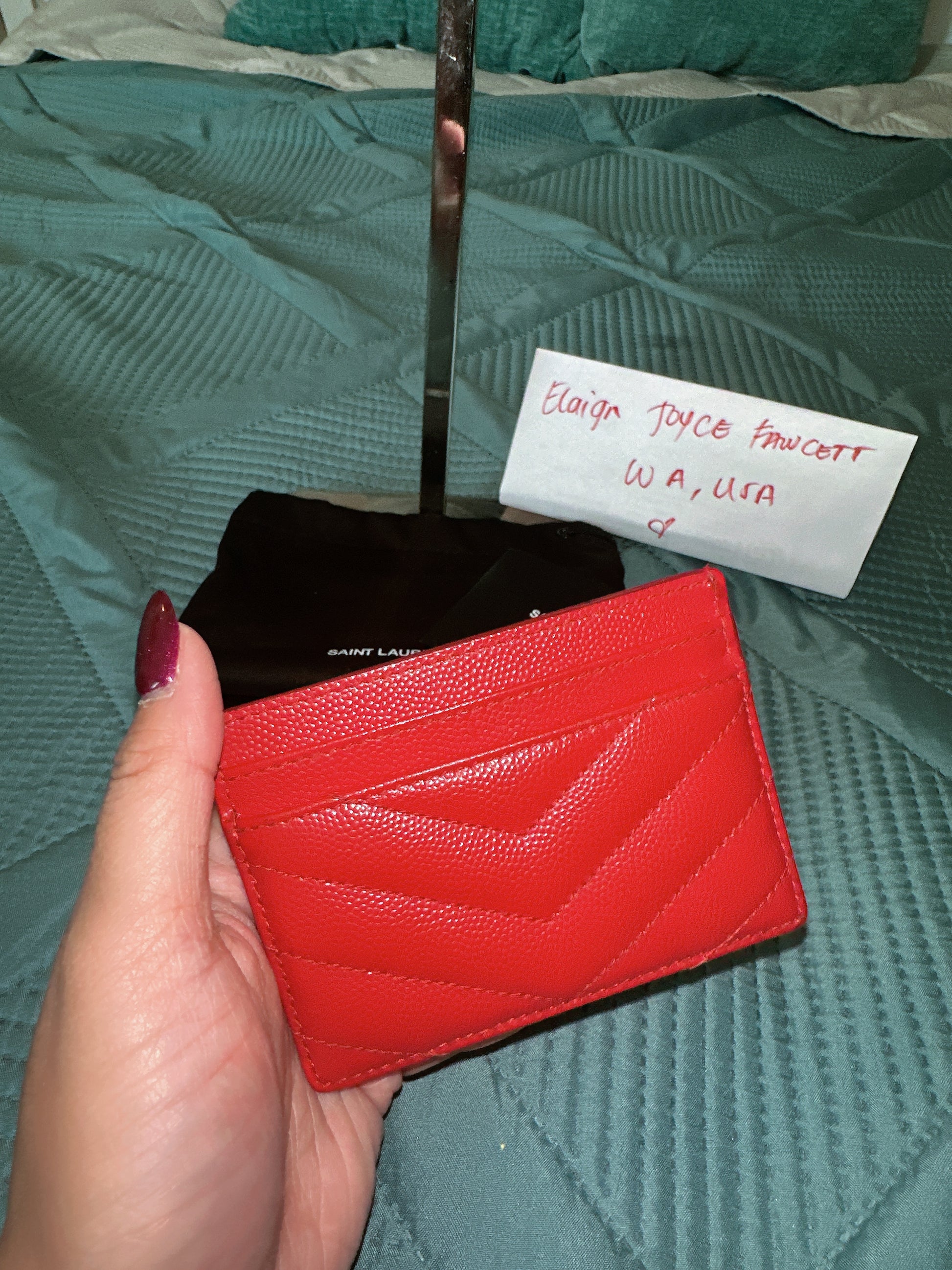 YSL card holder image 7