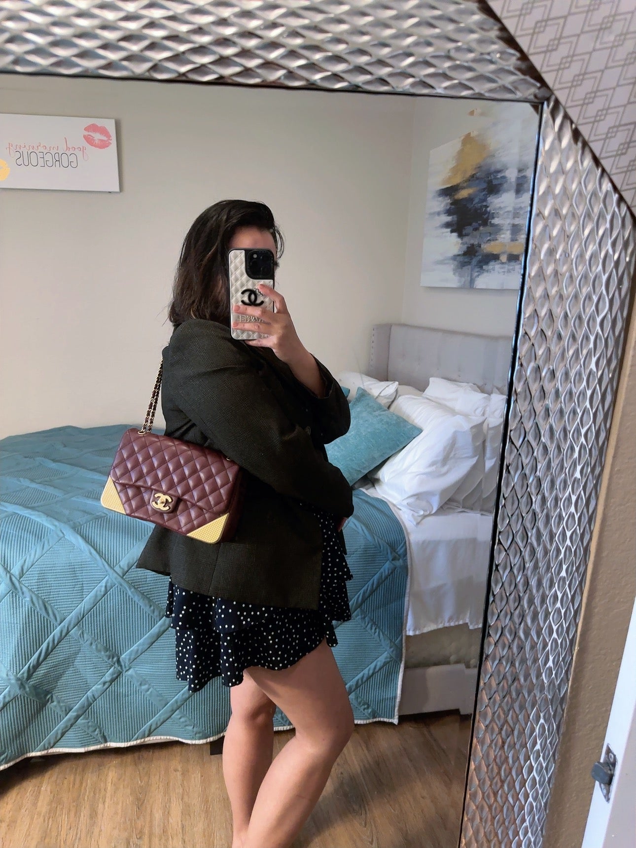 Rock the corner flap bag