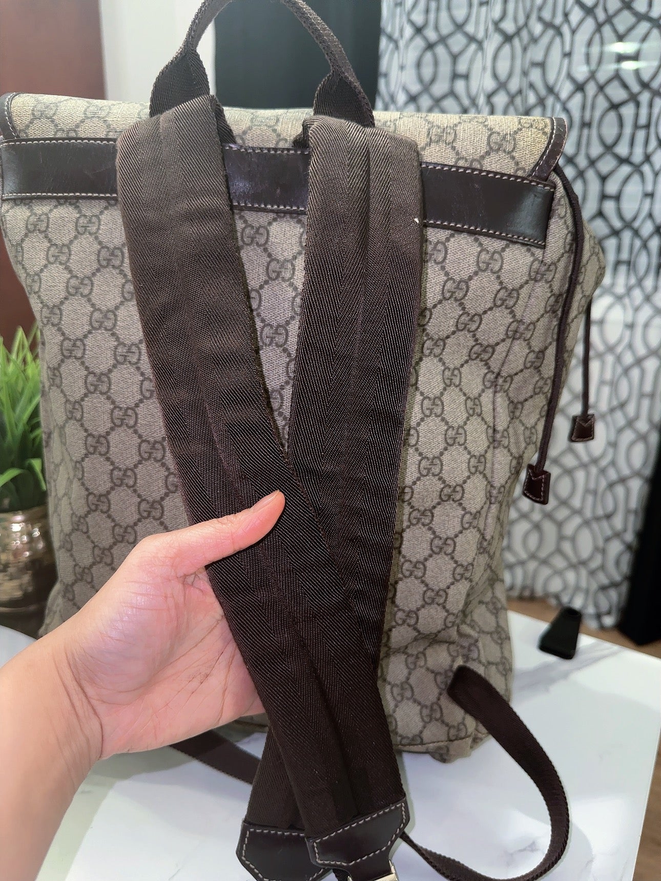 Supreme Monogram backpack with dustbag image 10