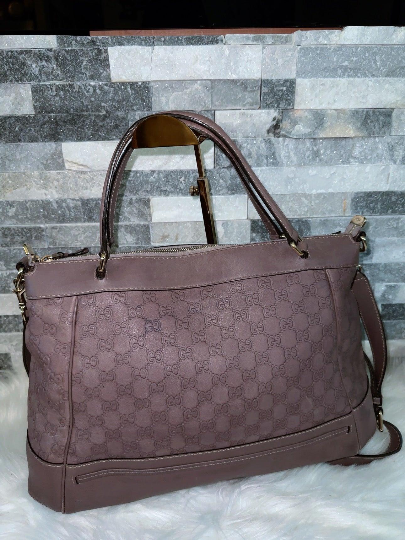 Guccissima Satchel image 8