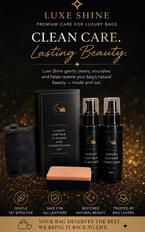 Luxury Leather Cleaner and Conditioner for Luxury bags