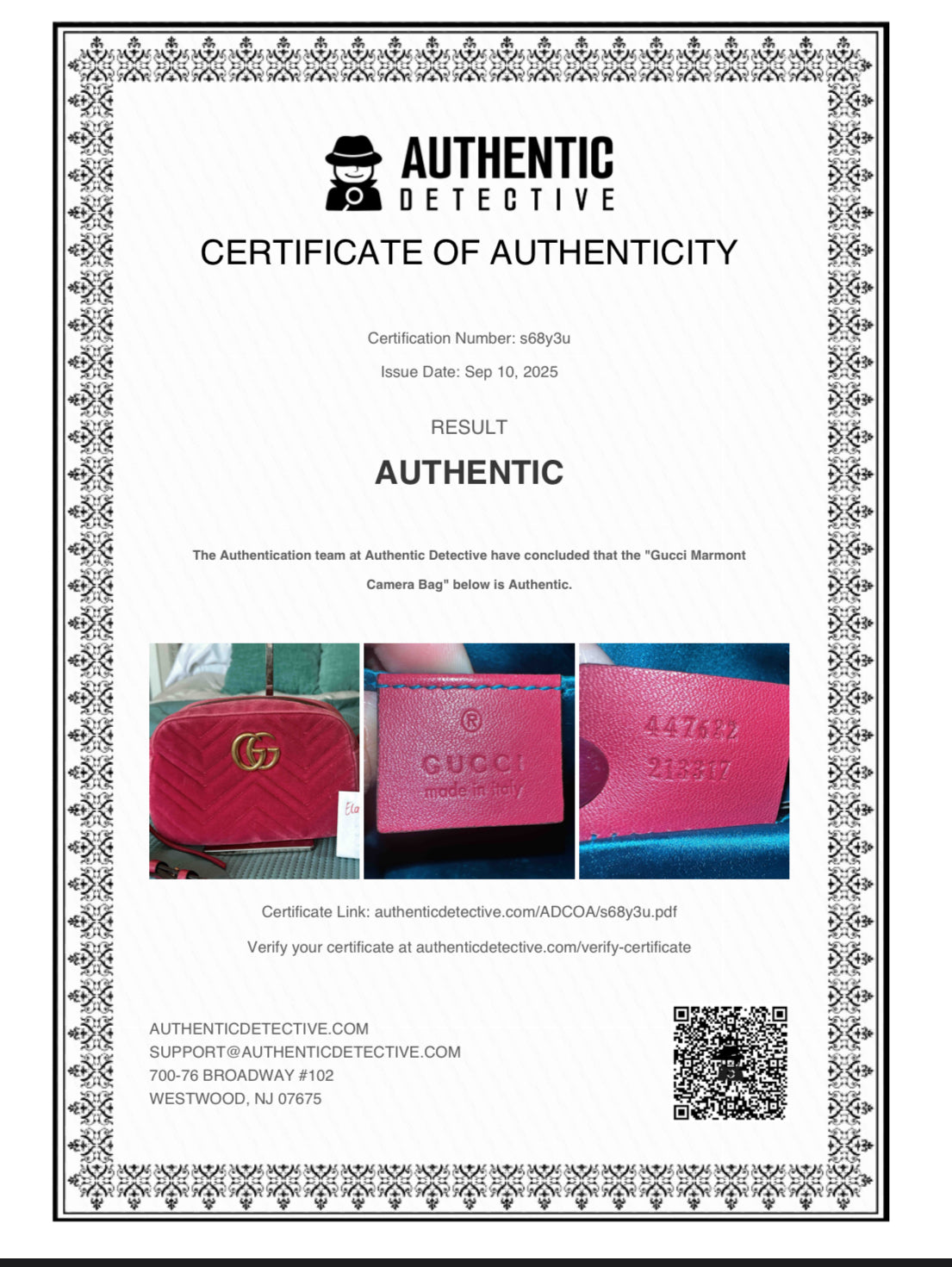 Marmont Velvet  image 4