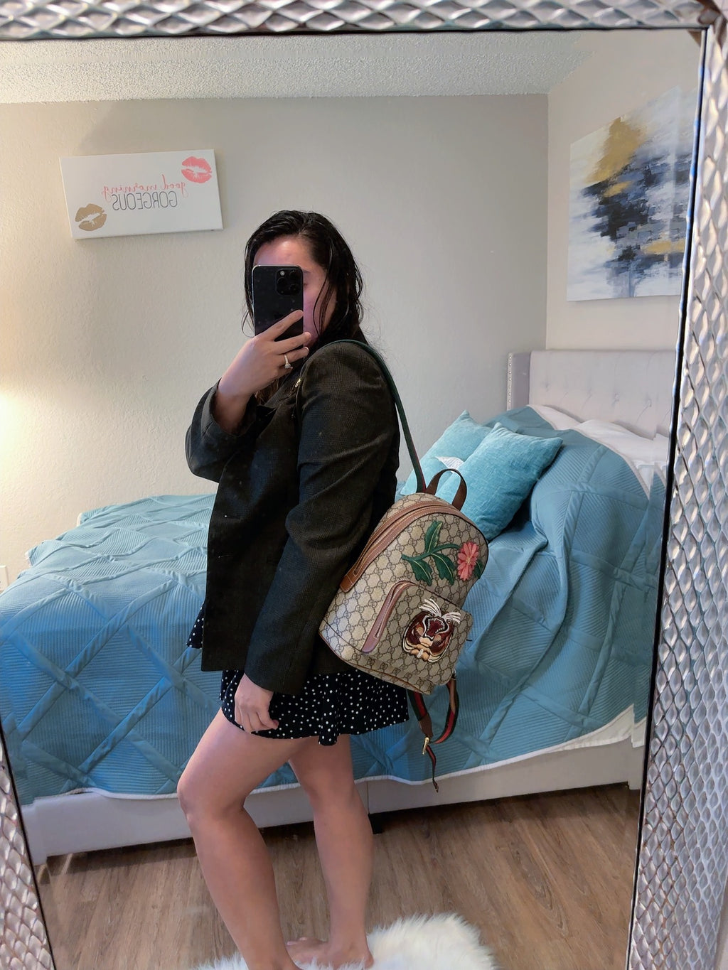 Supreme Embroided Backpack