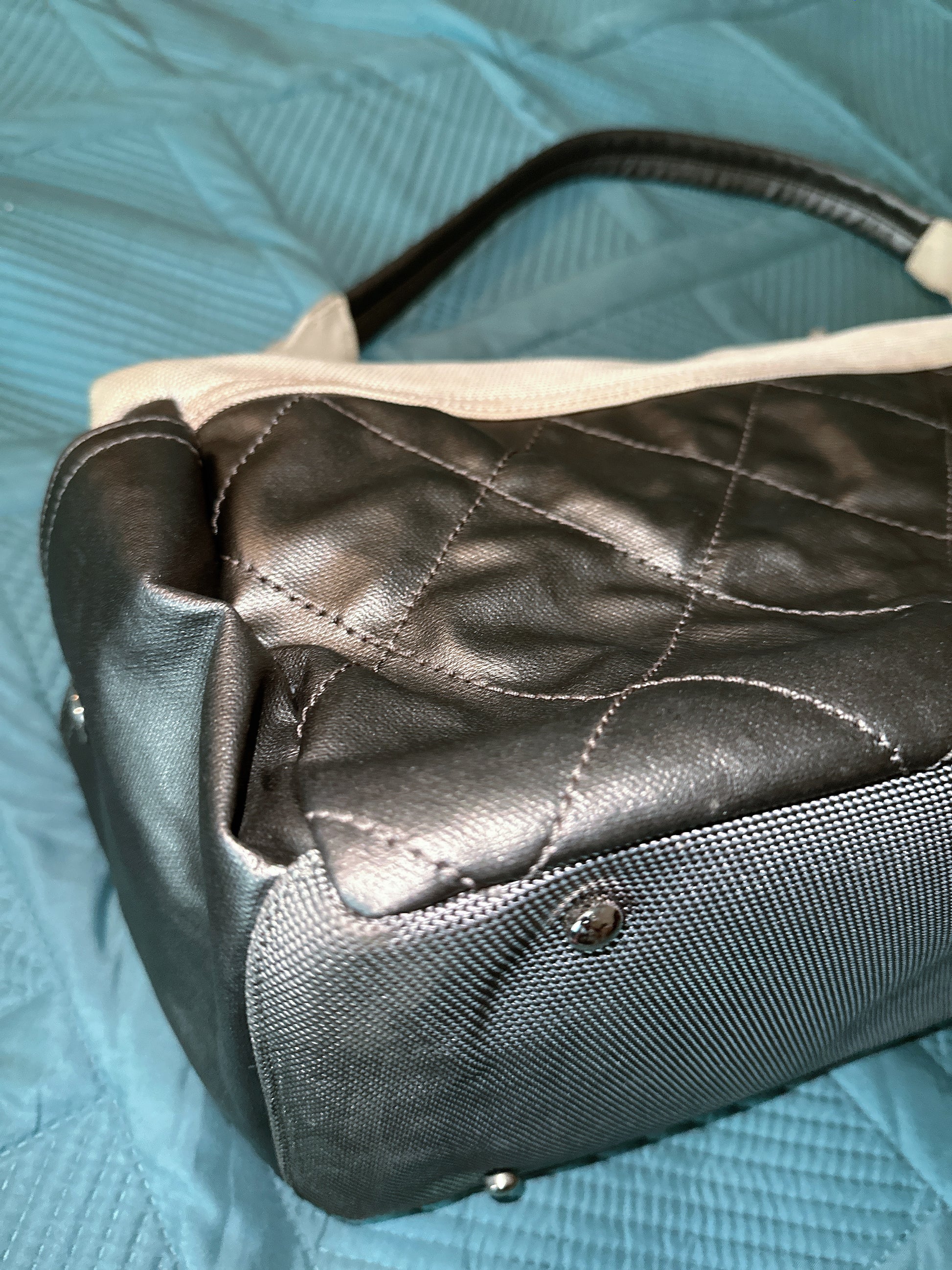 CHANEL PARIS BIARRITZ TRAVEL TOTE BAG image 12