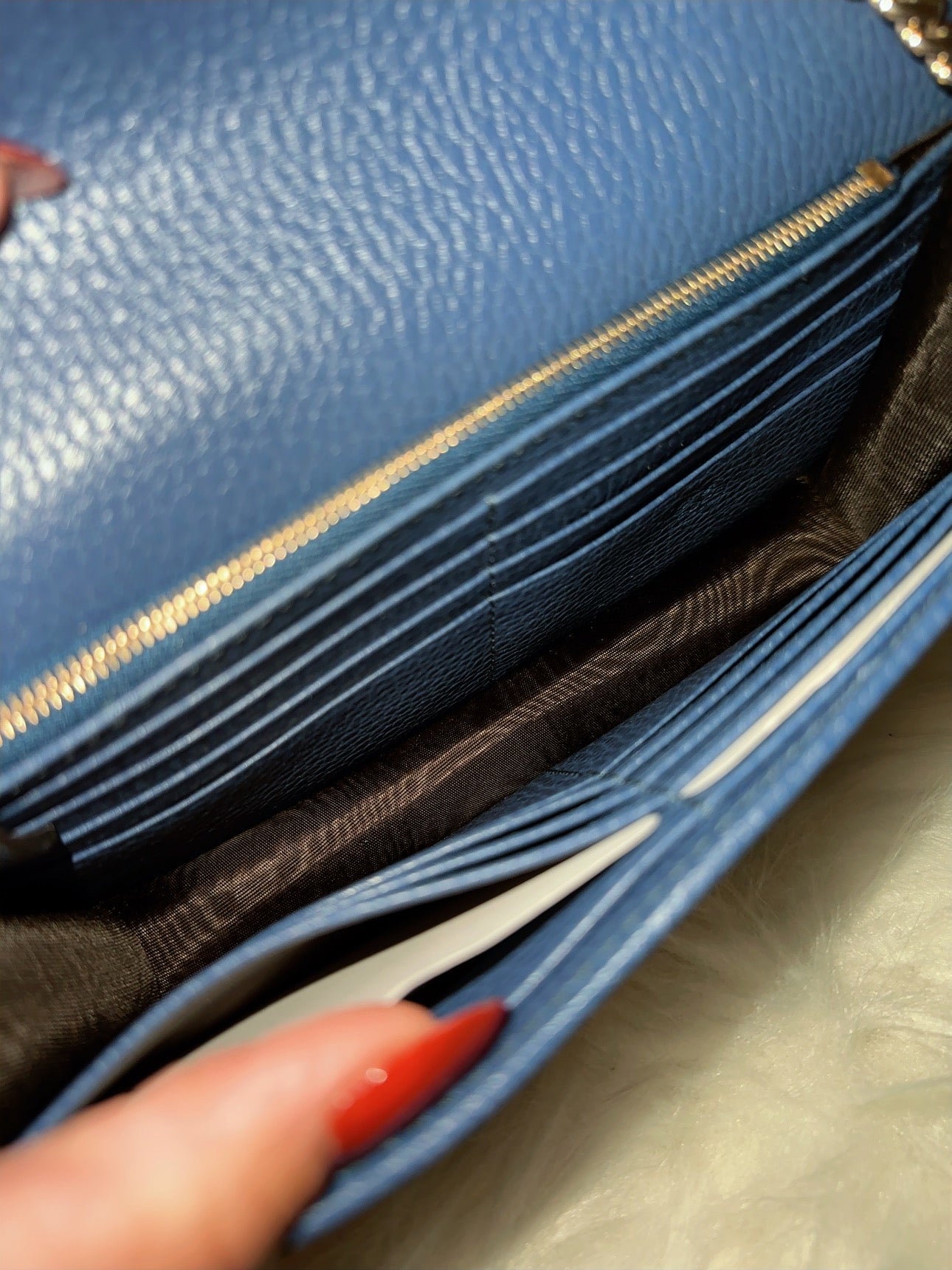 Gucci Interlocking WOC with box and dustbag image 10