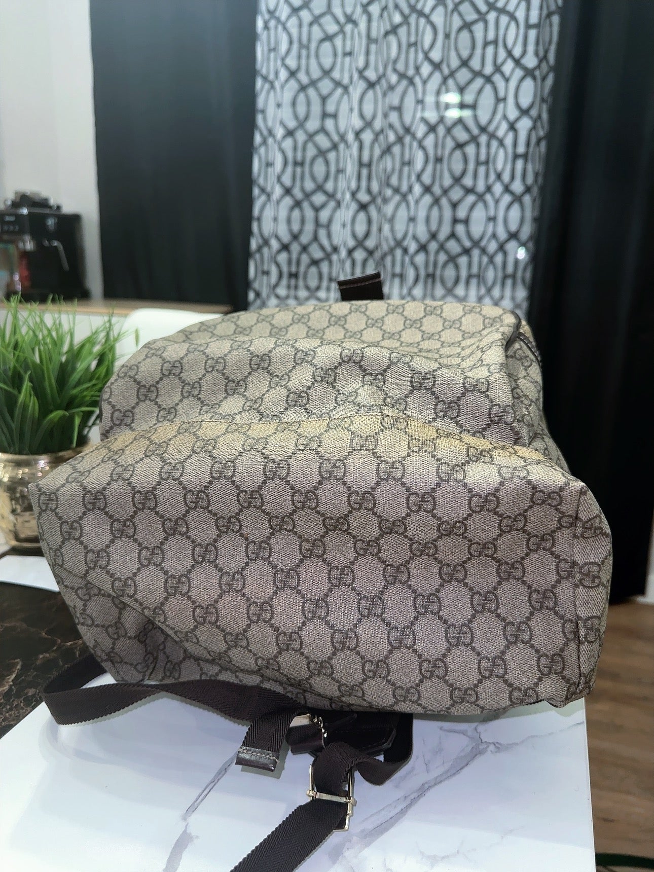 Supreme Monogram backpack with dustbag image 9