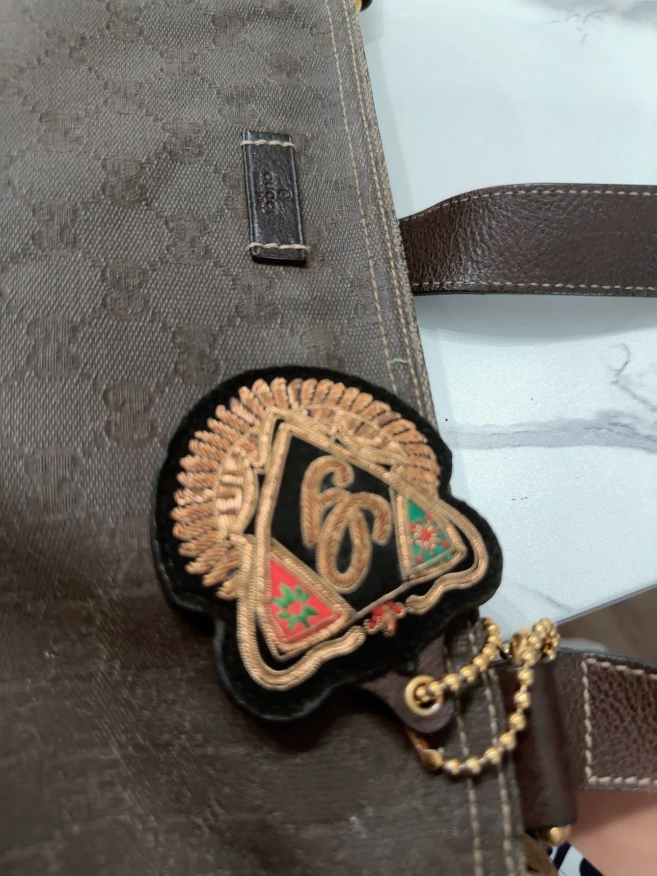 Monogram crossbody image 10