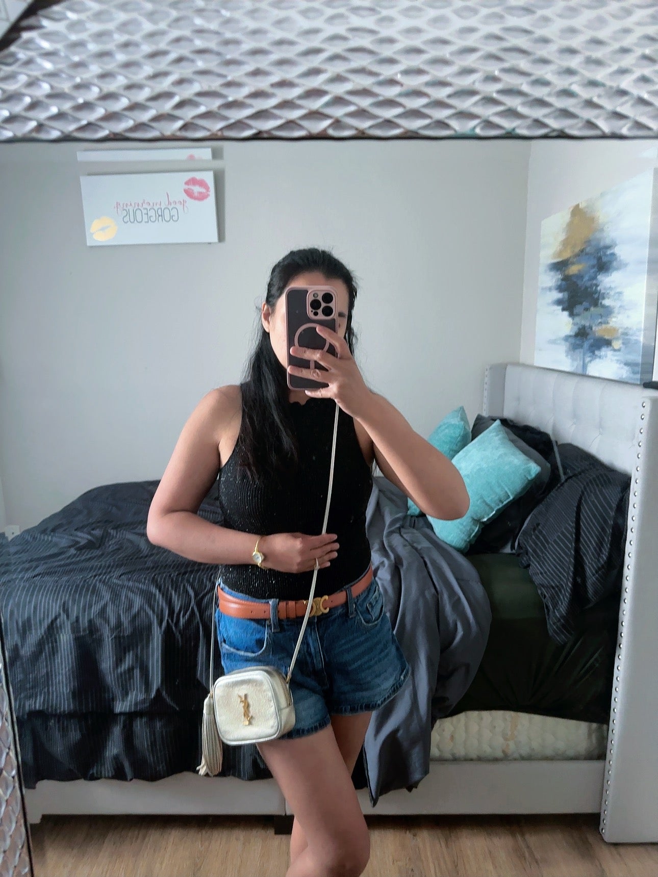 Ysl monogram Blogger bag