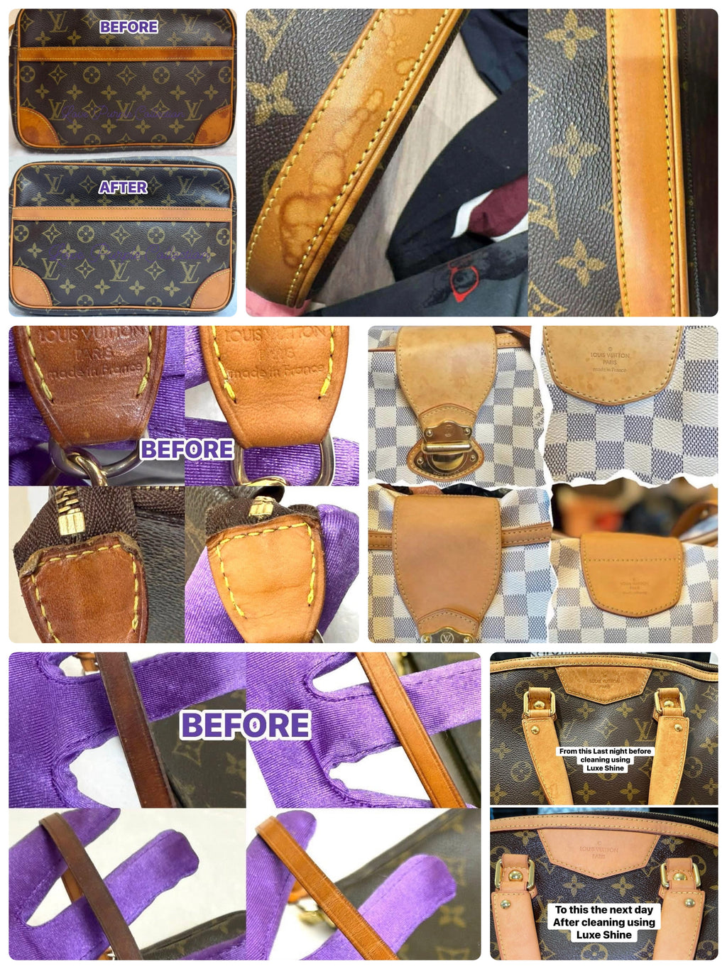 Luxury Leather Cleaner and Conditioner for Luxury bags