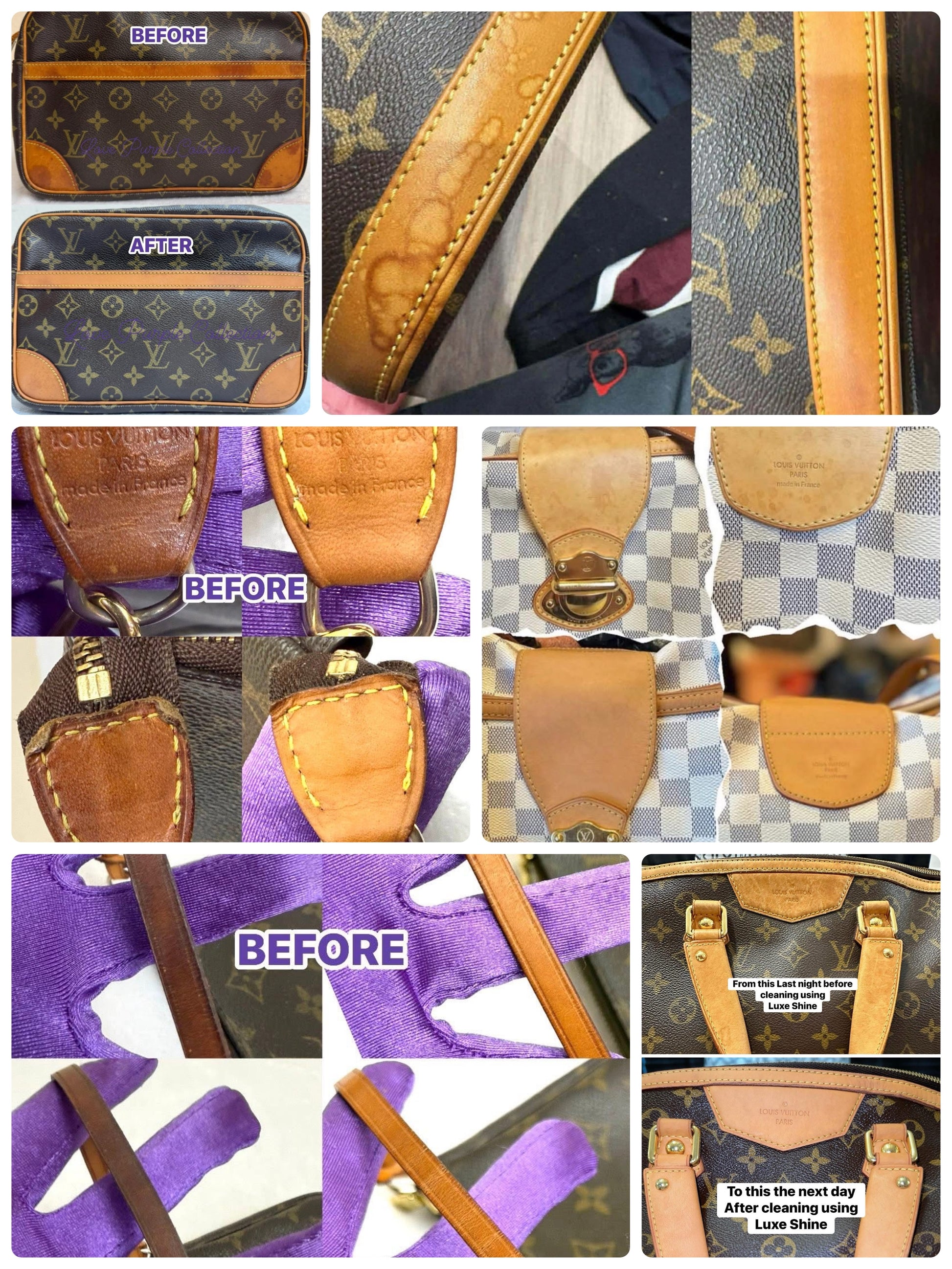 Luxury Leather Cleaner and Conditioner for Luxury bags