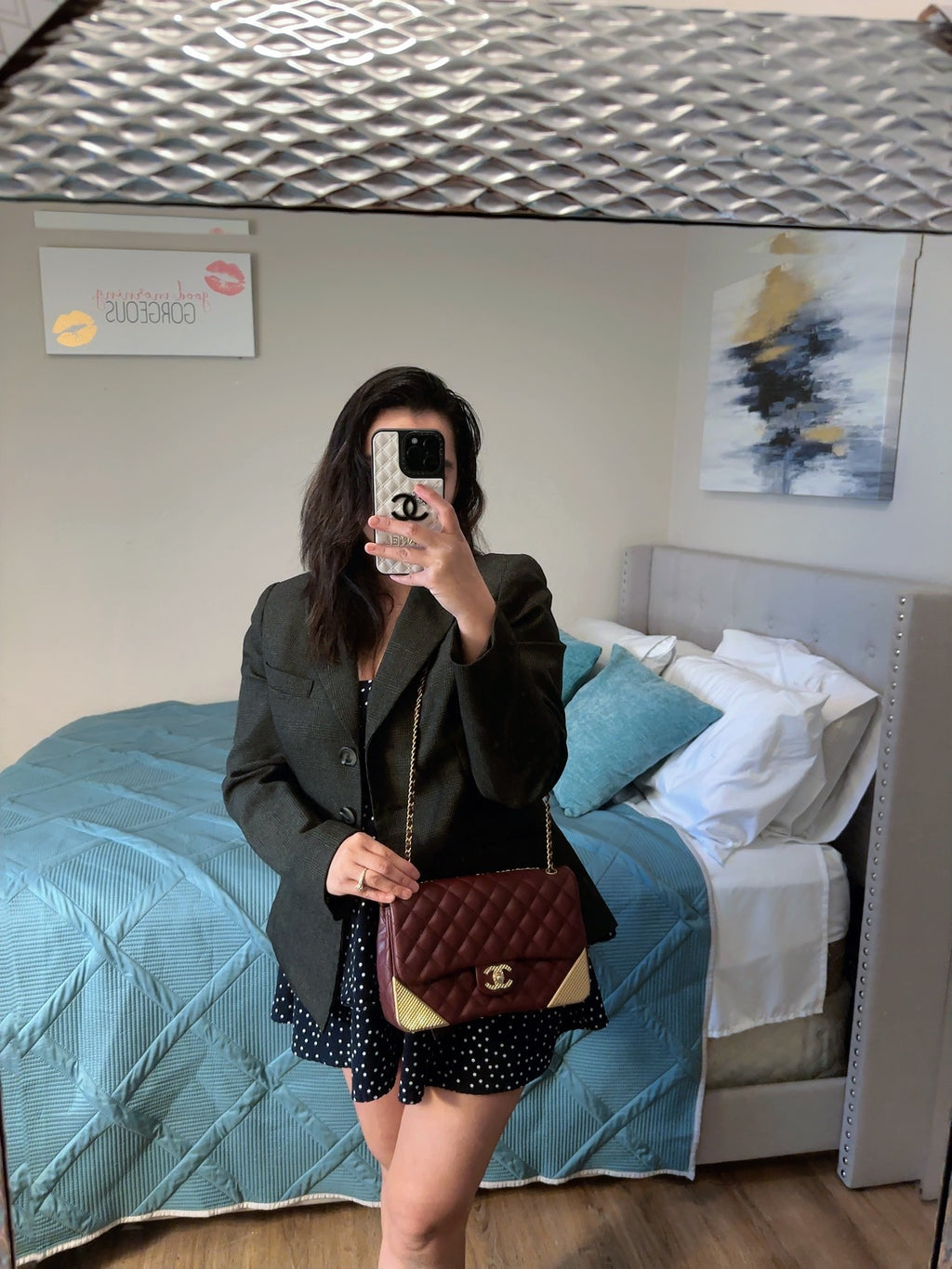 Rock the corner flap bag