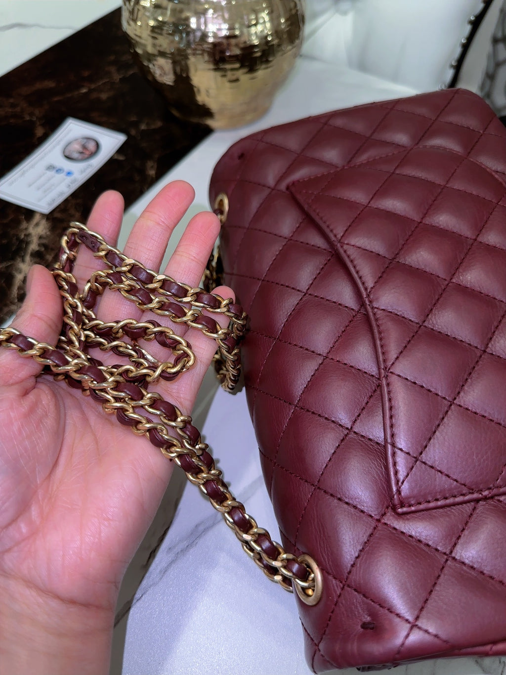 Rock the corner flap bag