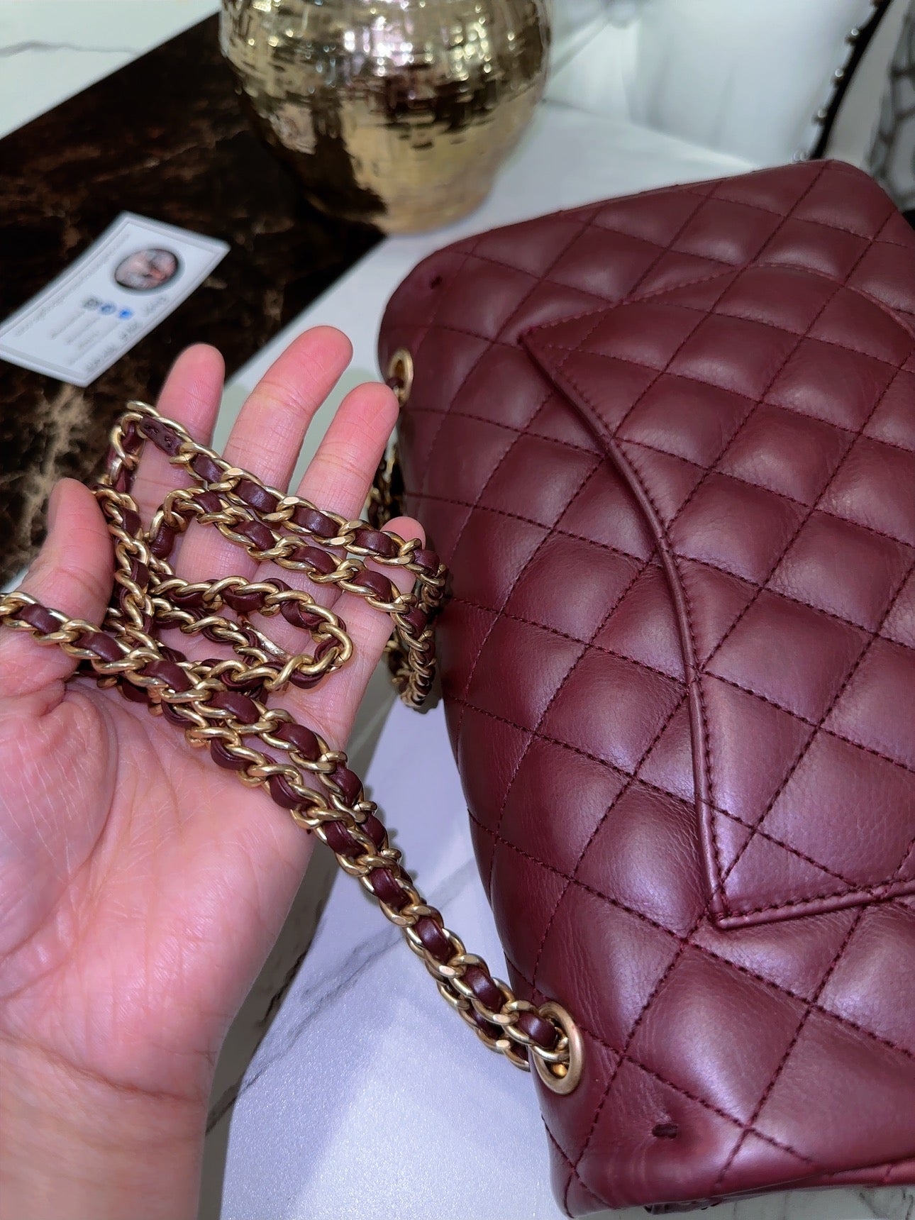 Rock the corner flap bag