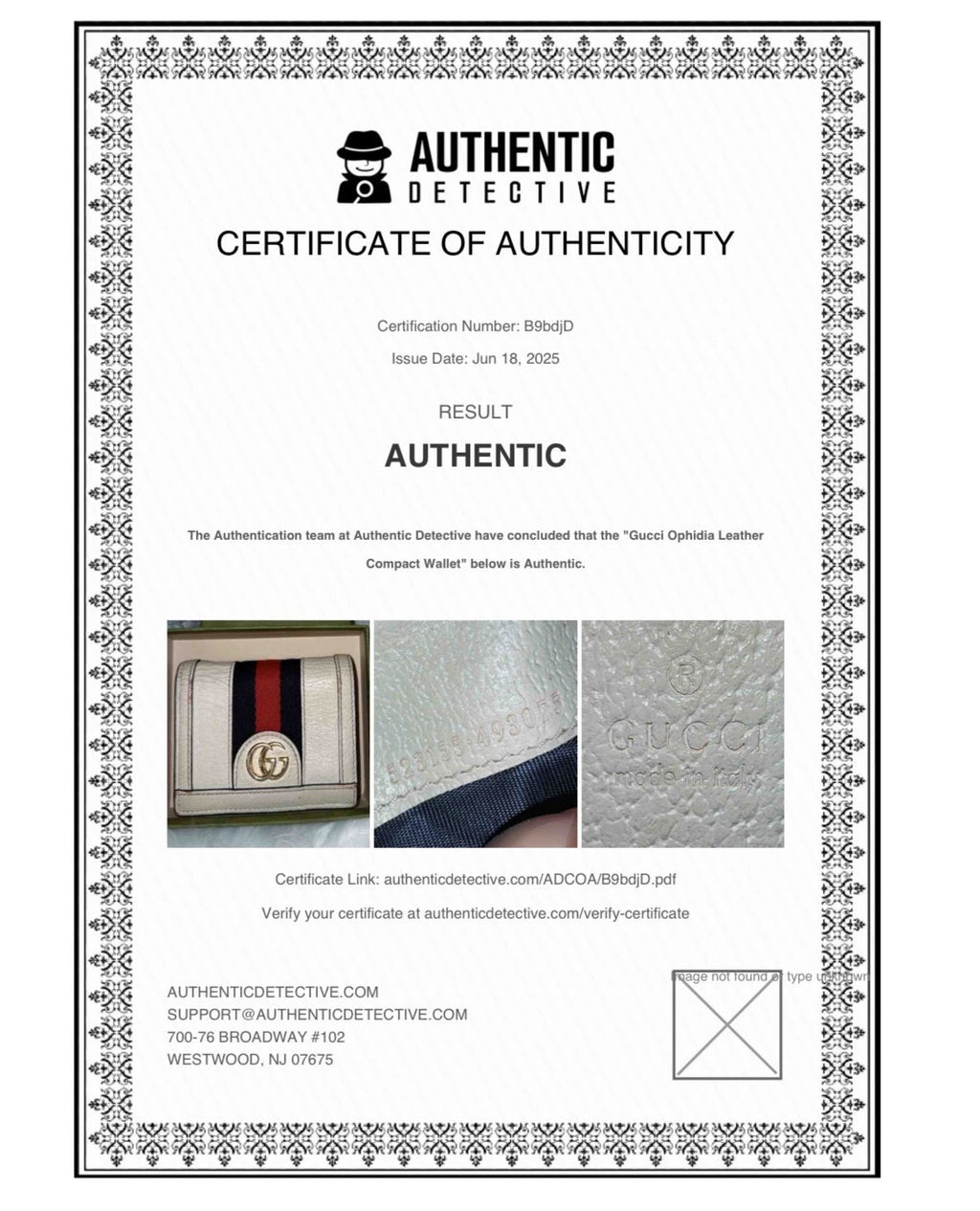 Ophidia compact wallet image 3