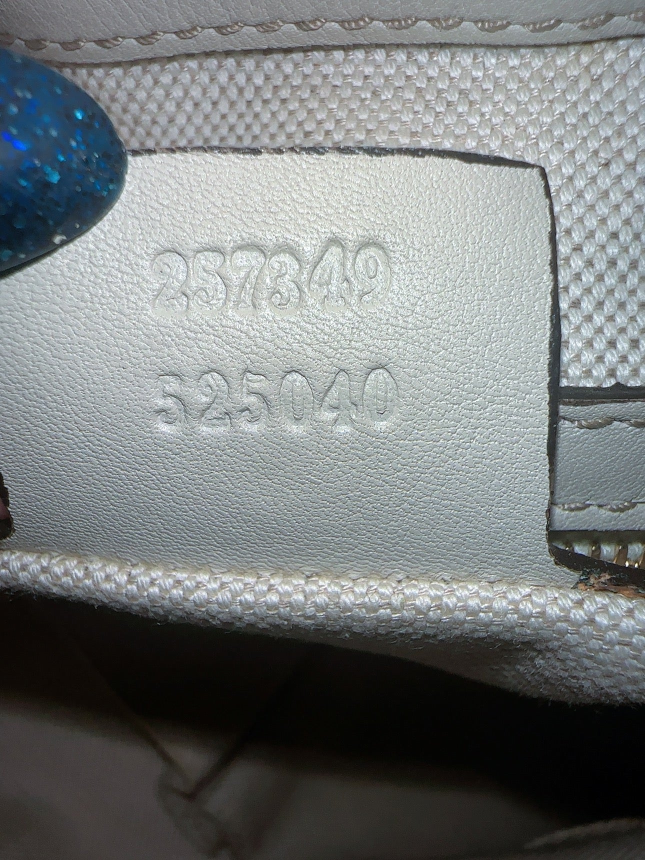 Guccissima Mayfair Top Handle Satchel Off White image 2