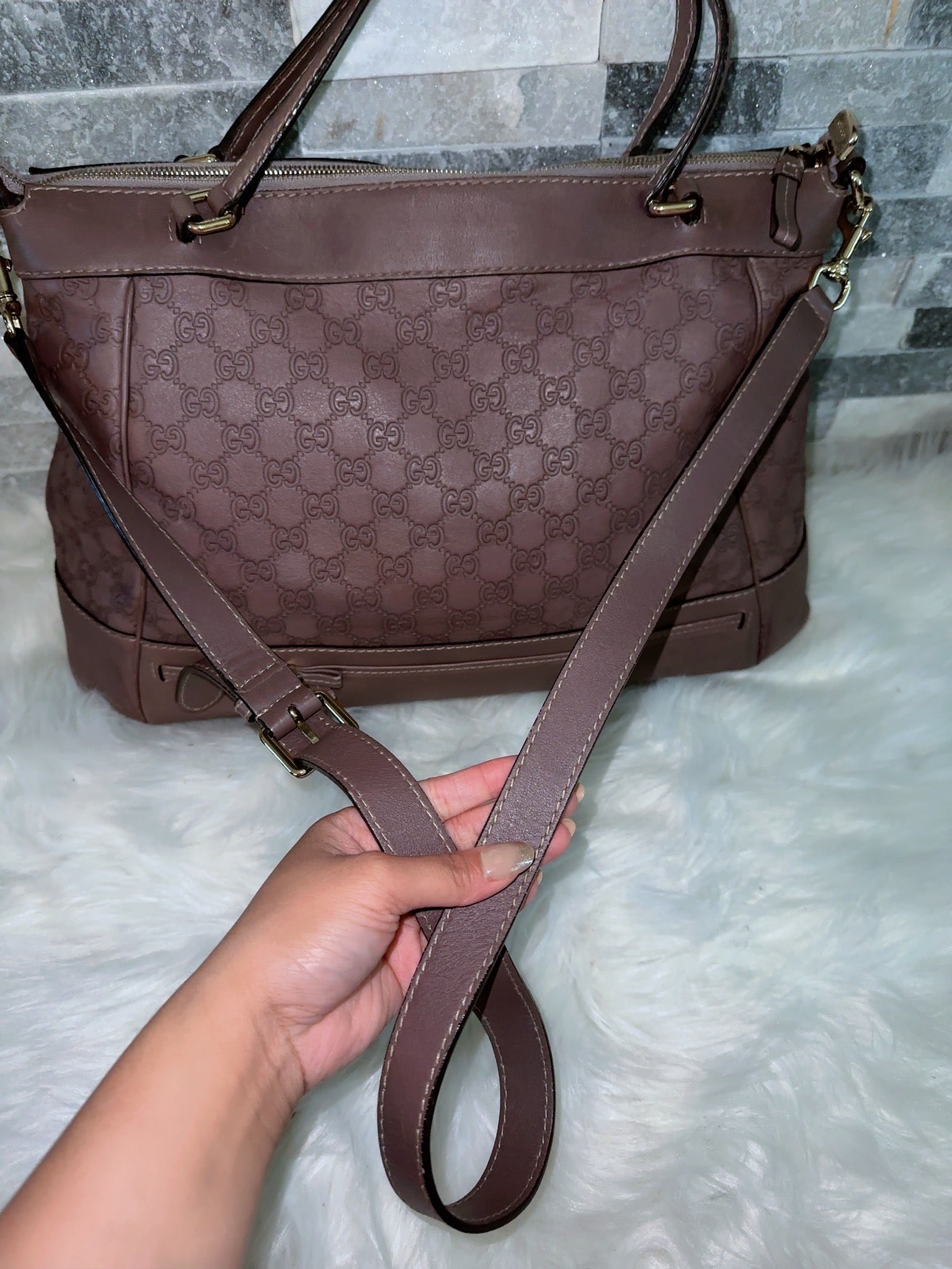 Guccissima Satchel image 9