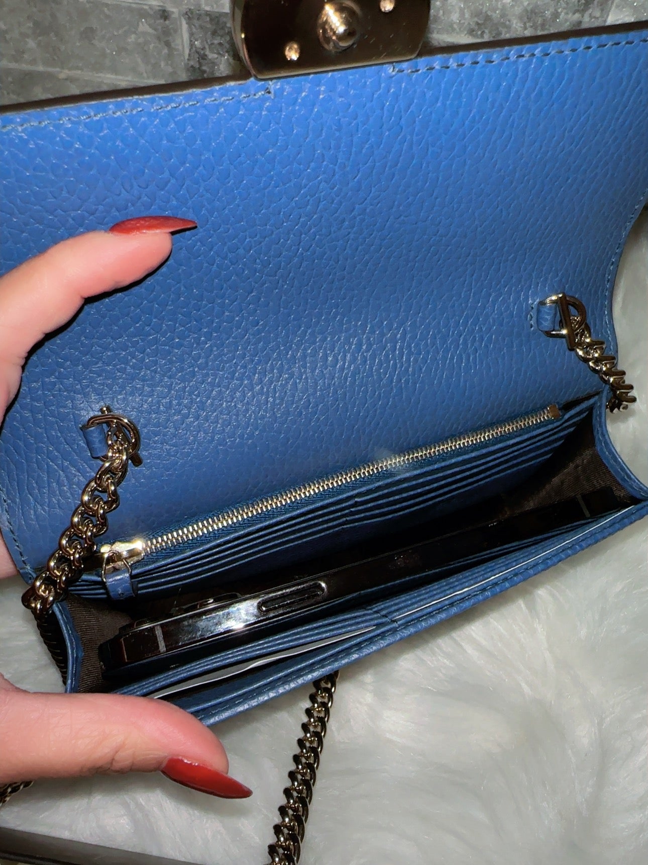 Gucci Interlocking WOC with box and dustbag image 13