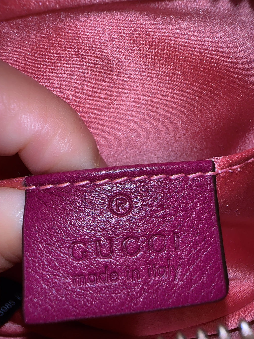 Velvet Marmont belt bag image 1