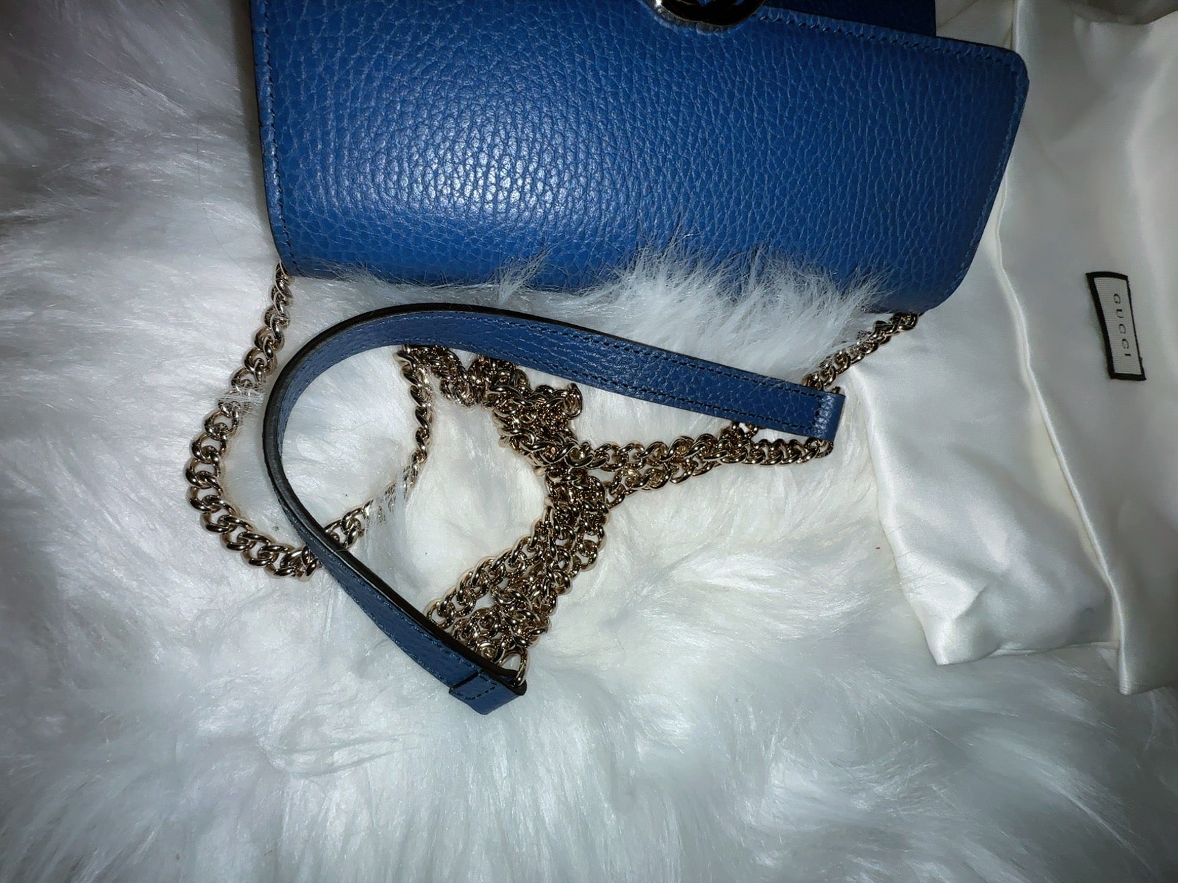 Gucci Interlocking WOC with box and dustbag image 12