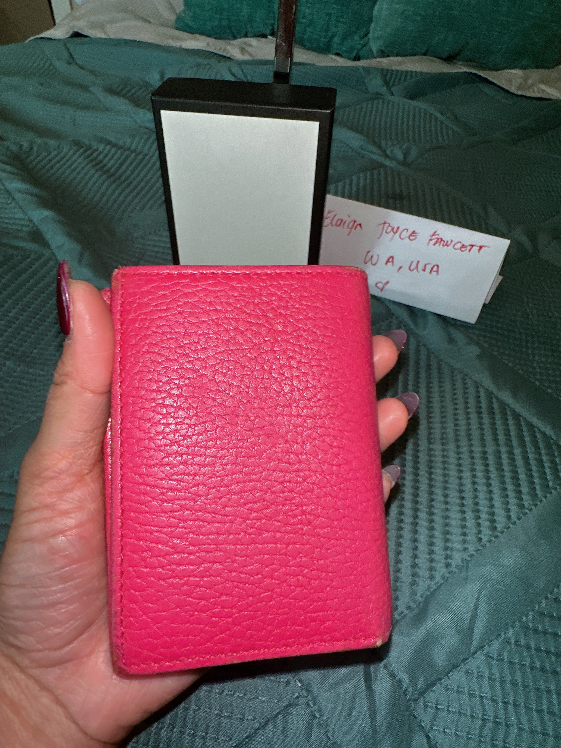 Marmont compact wallet with box and dustbag image 7