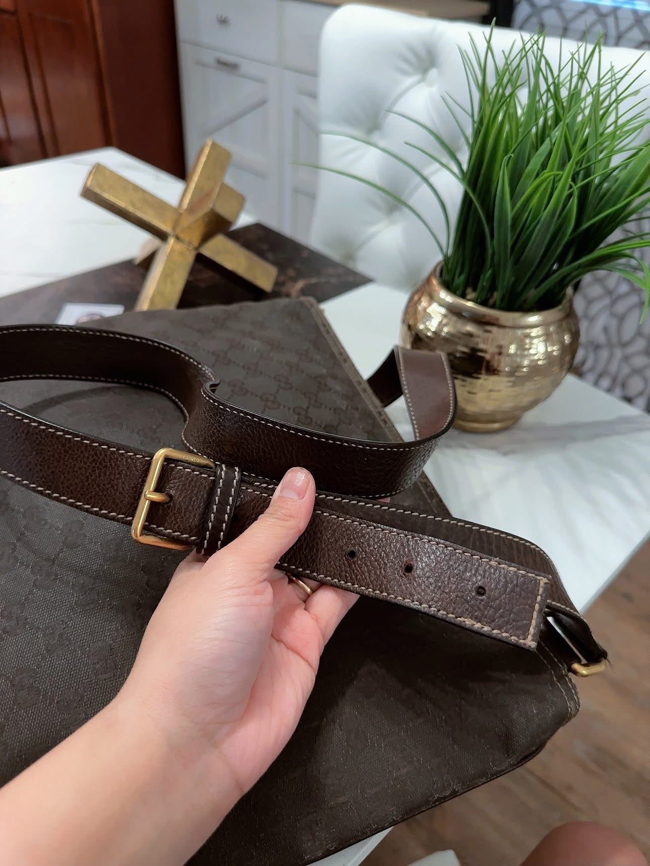 Monogram crossbody image 9