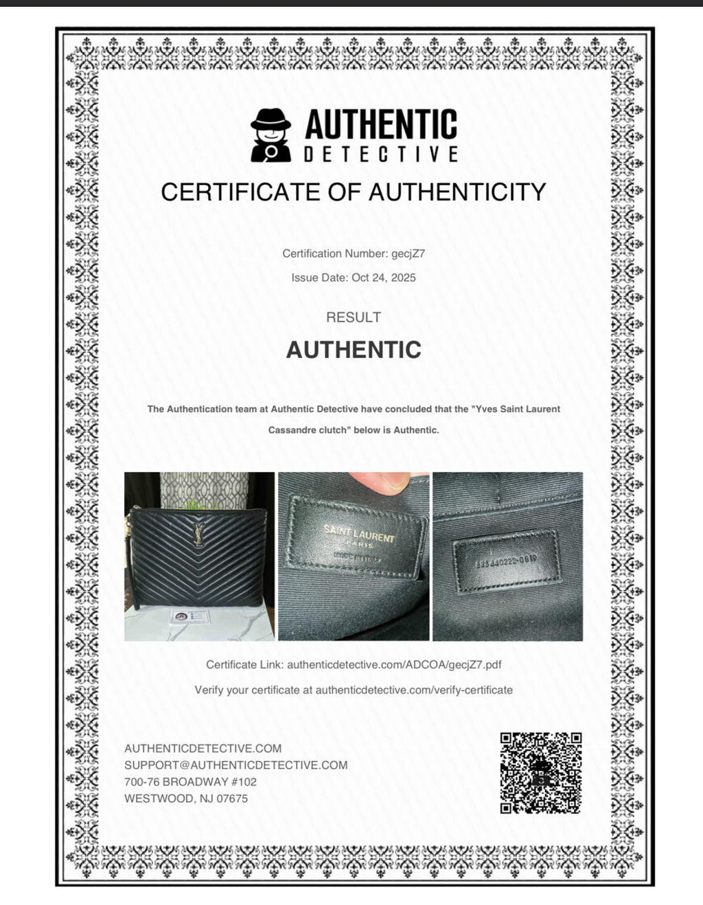 Cassandre Clutch image 4