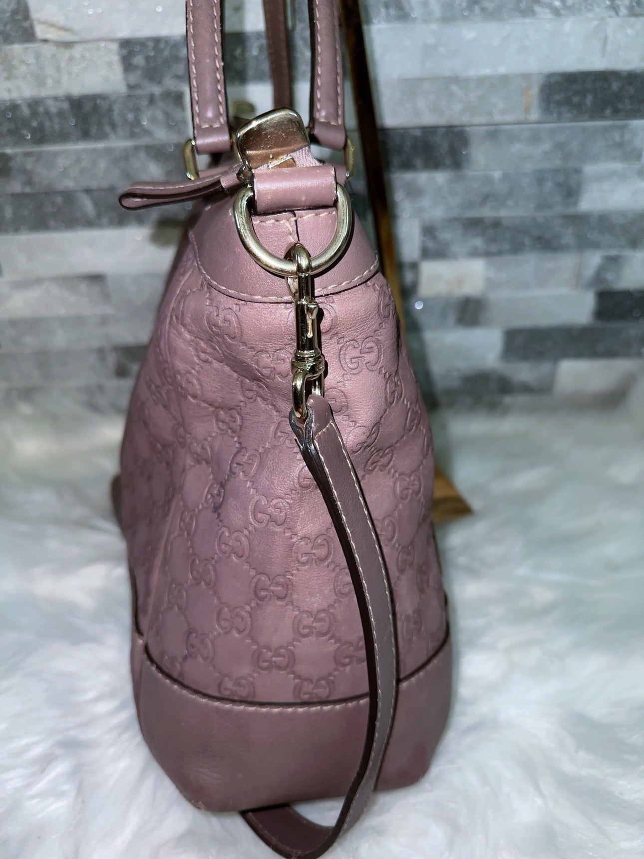 Guccissima Satchel image 6