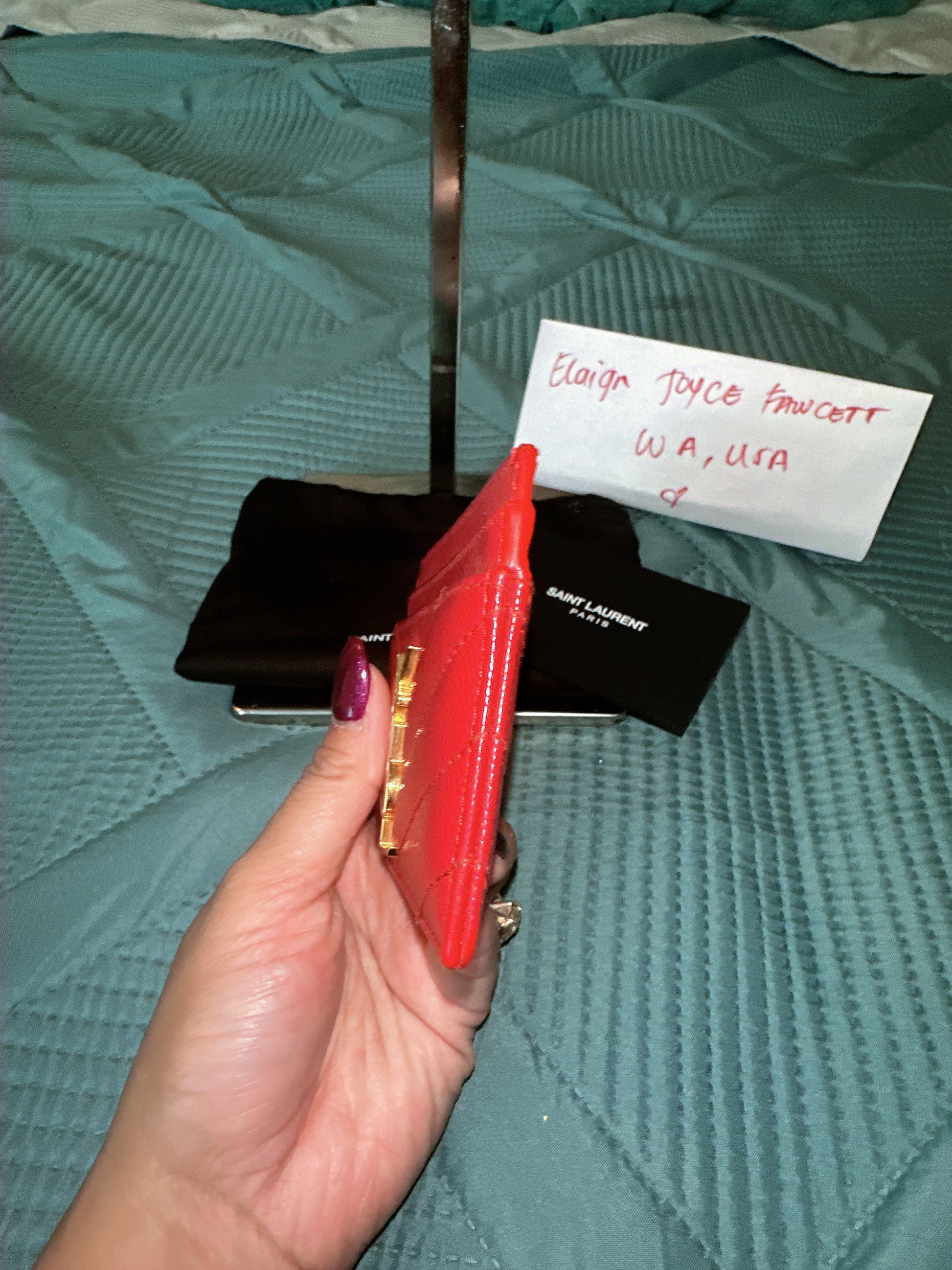 YSL card holder image 4