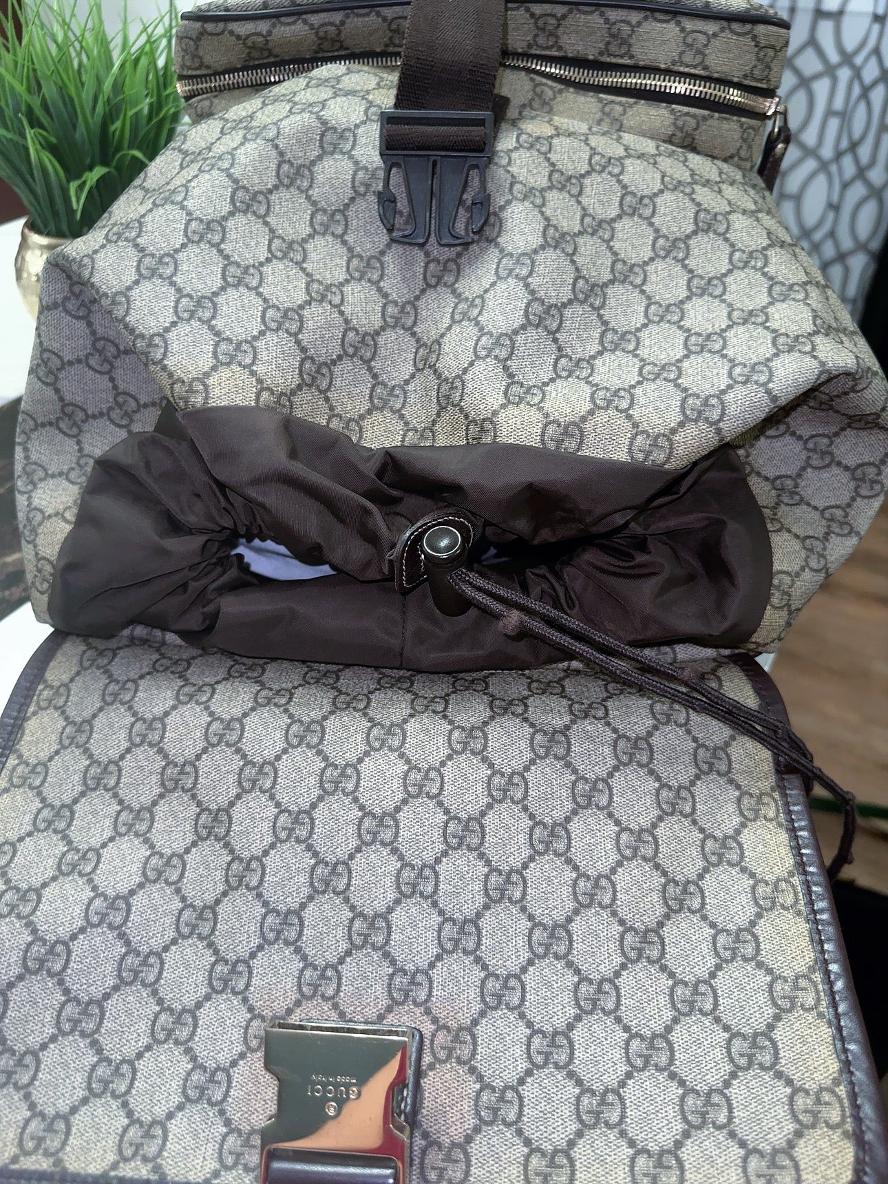 Supreme Monogram backpack with dustbag image 11