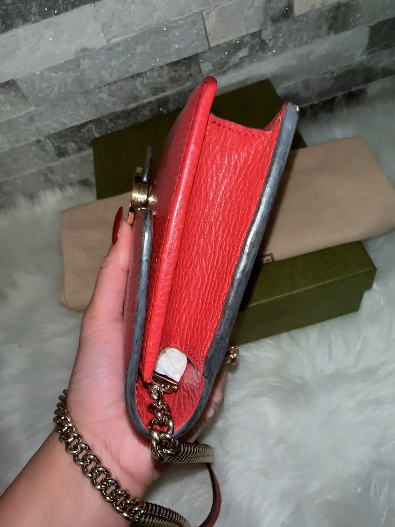 Gucci Interlocking WOC with box and dustbag image 5