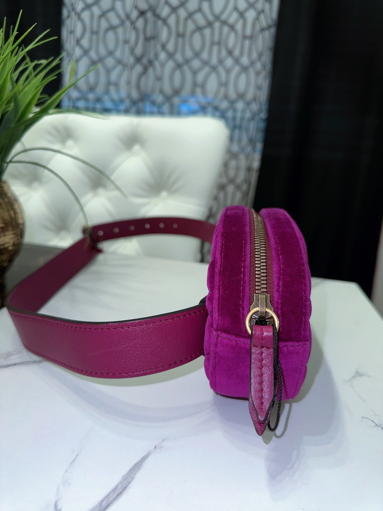 Velvet Marmont belt bag image 6