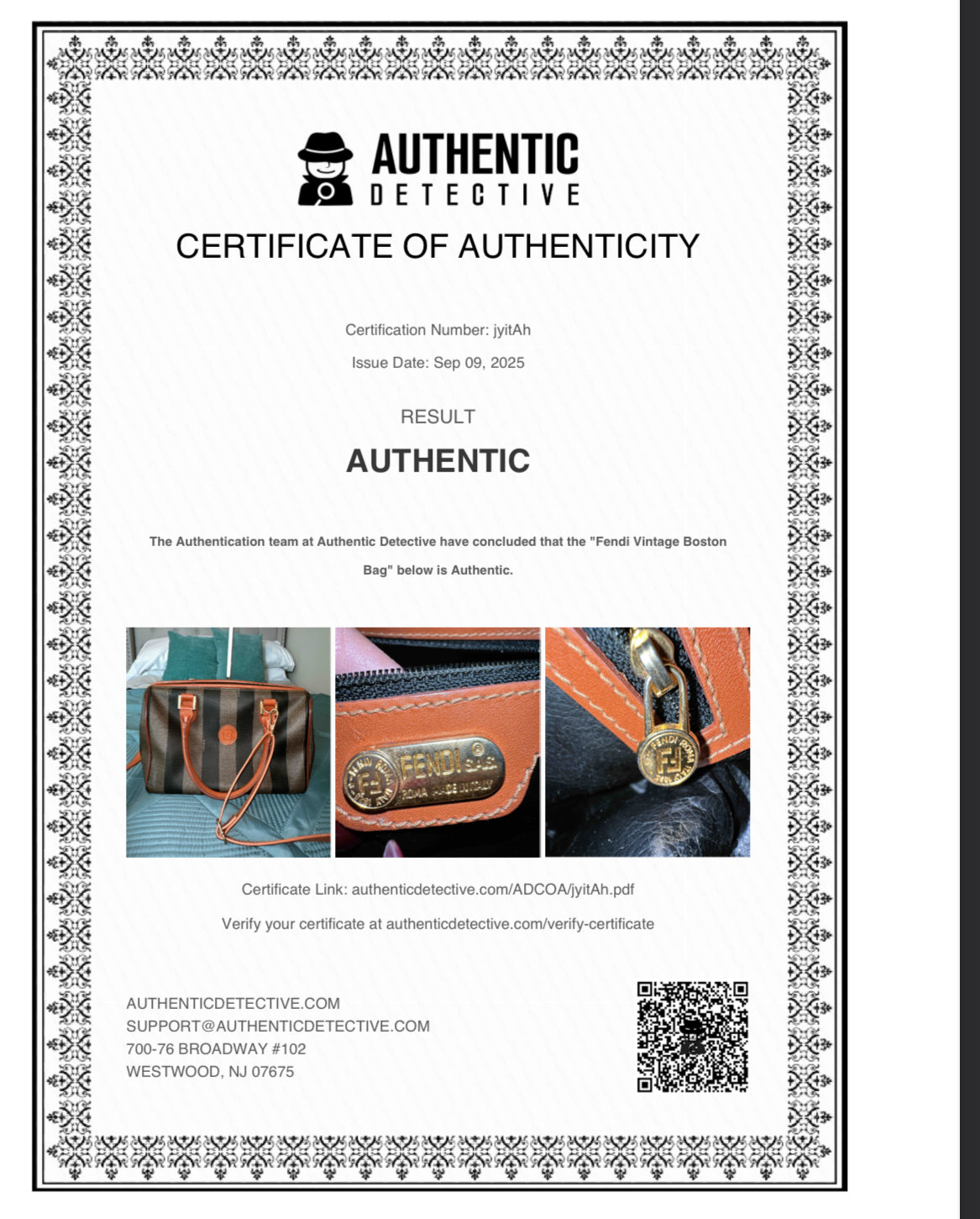 Vintage boston mini Pequin image 4