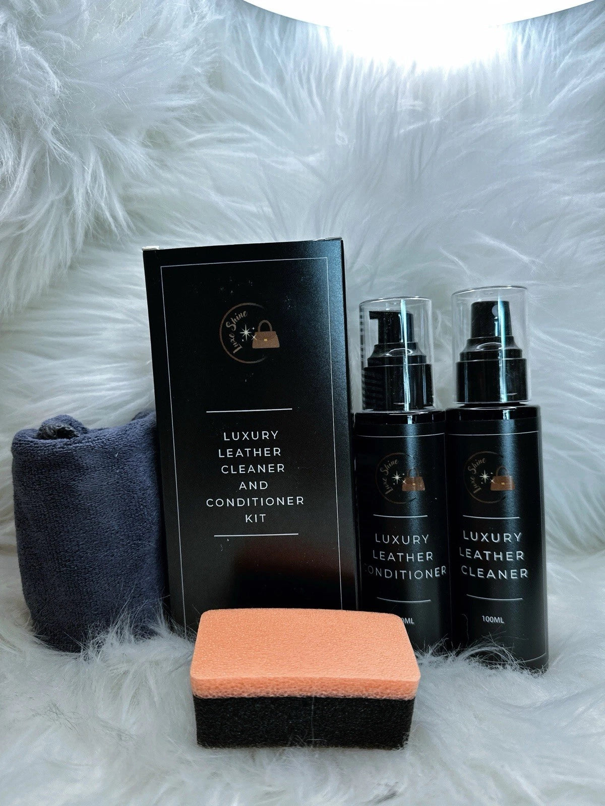 Luxury Leather Cleaner and Conditioner for Luxury bags Vachetta cleaner kit image 0