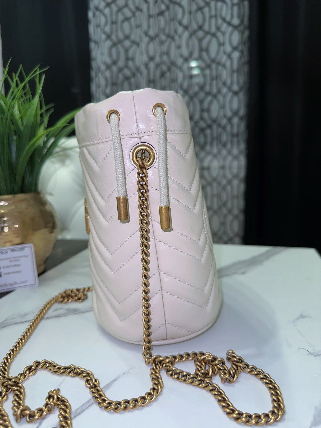 Marmont bucket bag image 7