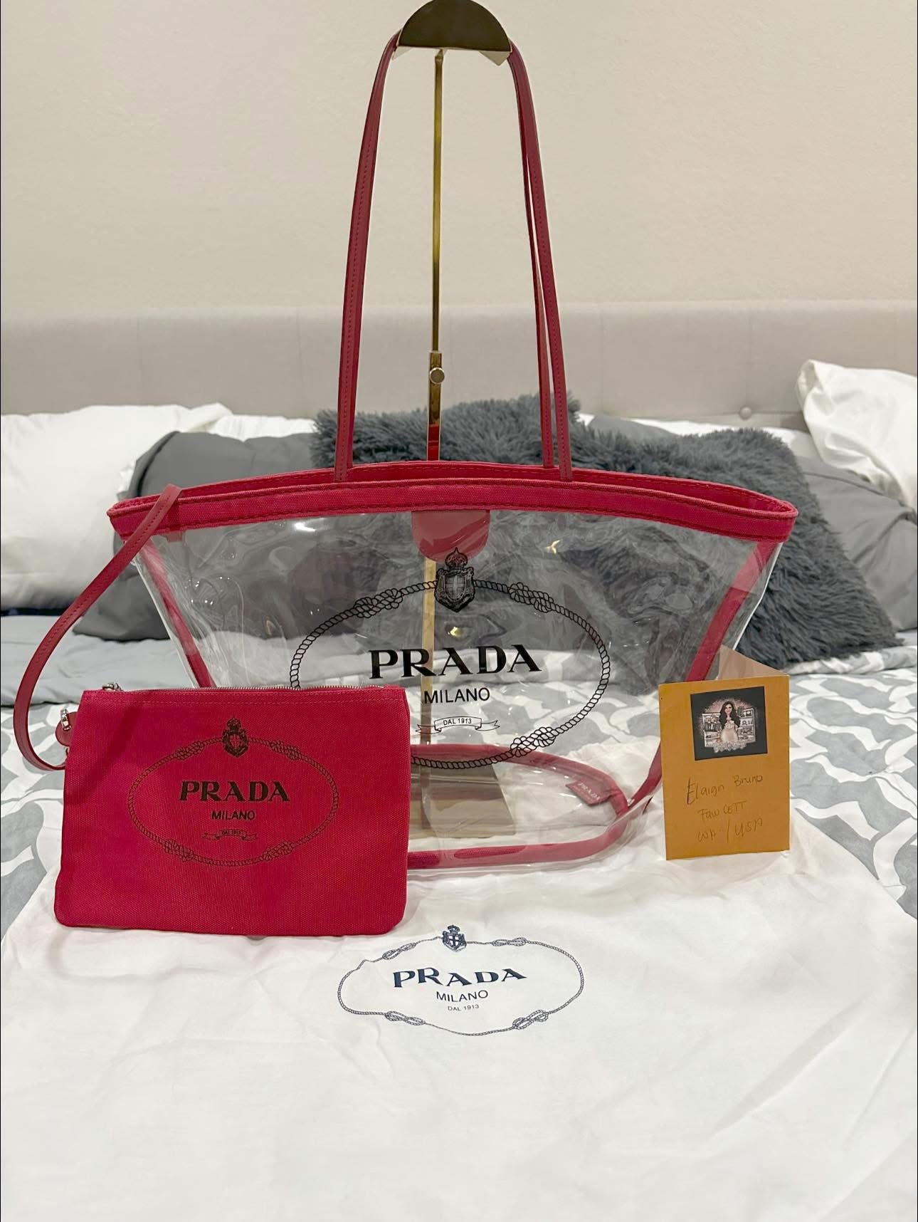Prada Clear tote image 0